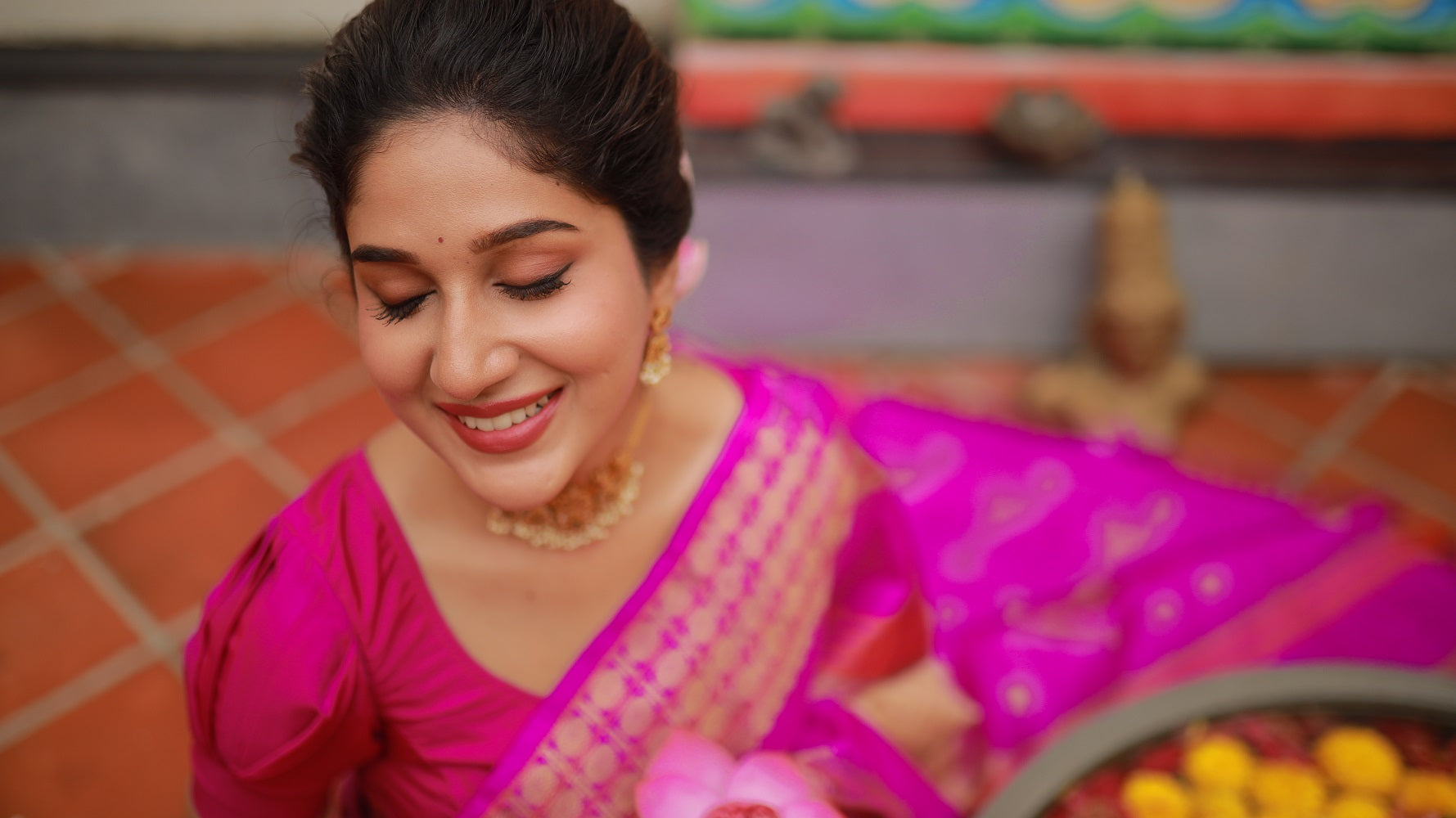 Exclusive Revival Kutrala Kuravanji Silk Kanchivaram Saree