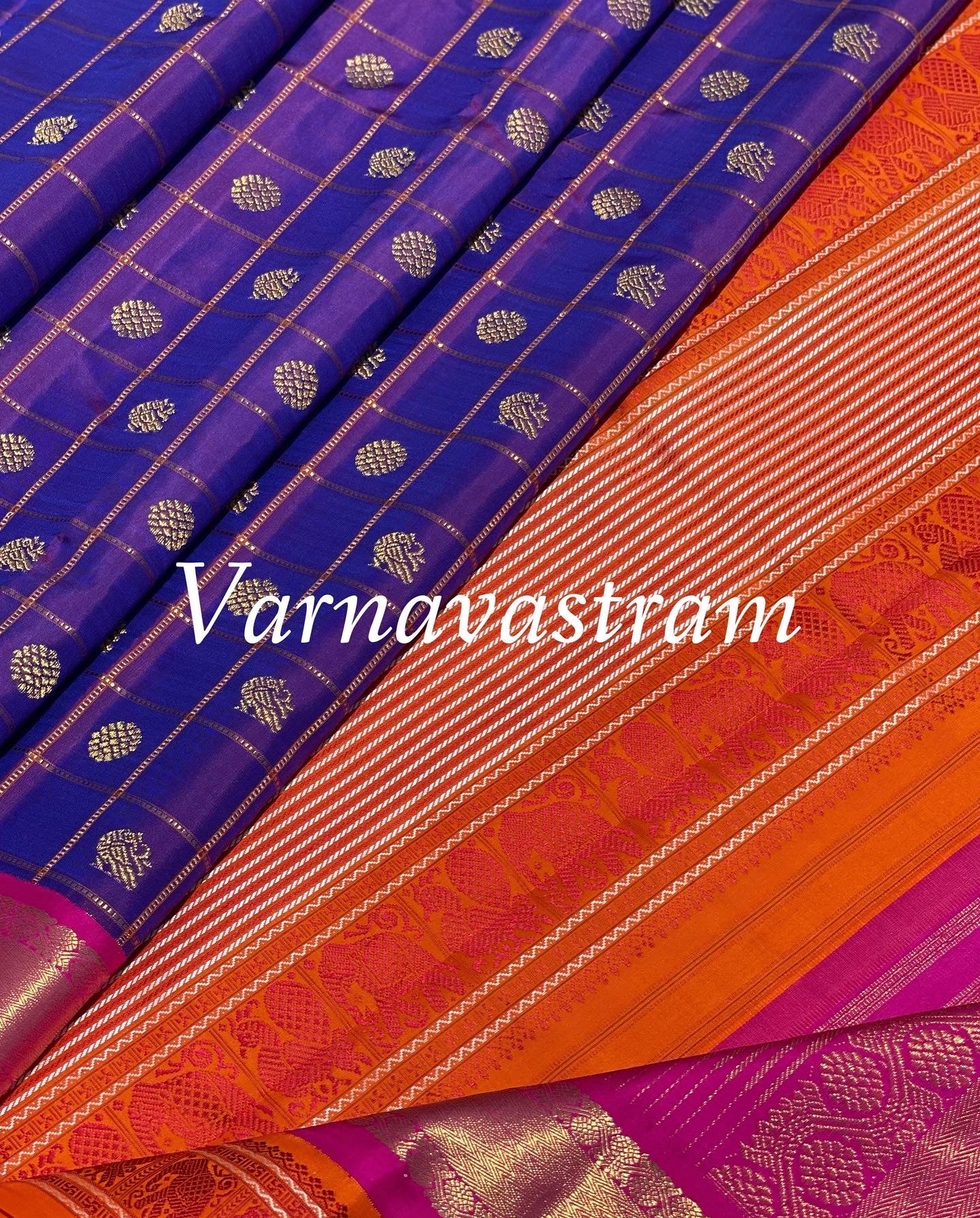 Masterpiece Exclusive RettaiKorvai Kanchivaram Silk Saree