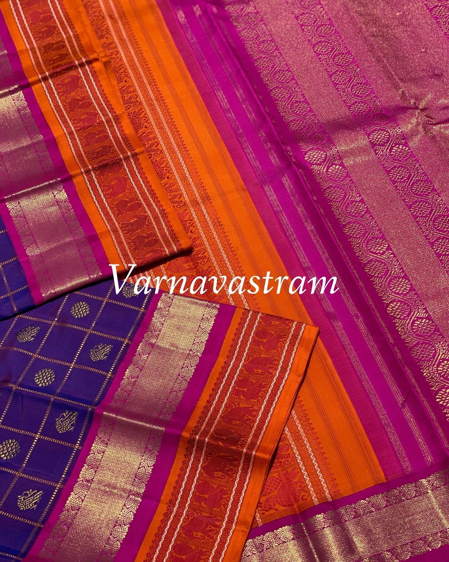 Masterpiece Exclusive RettaiKorvai Kanchivaram Silk Saree