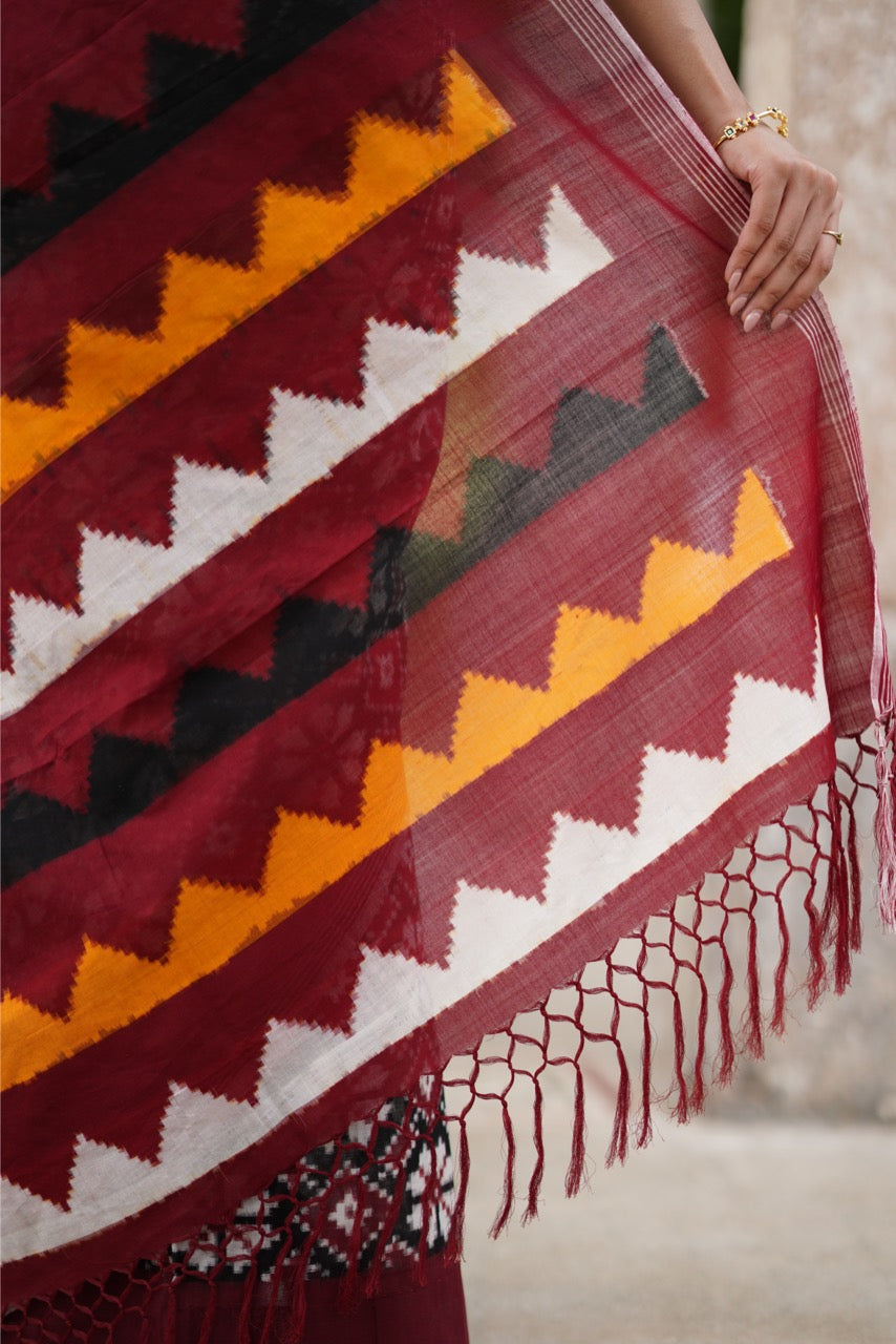Fall pico & tassel