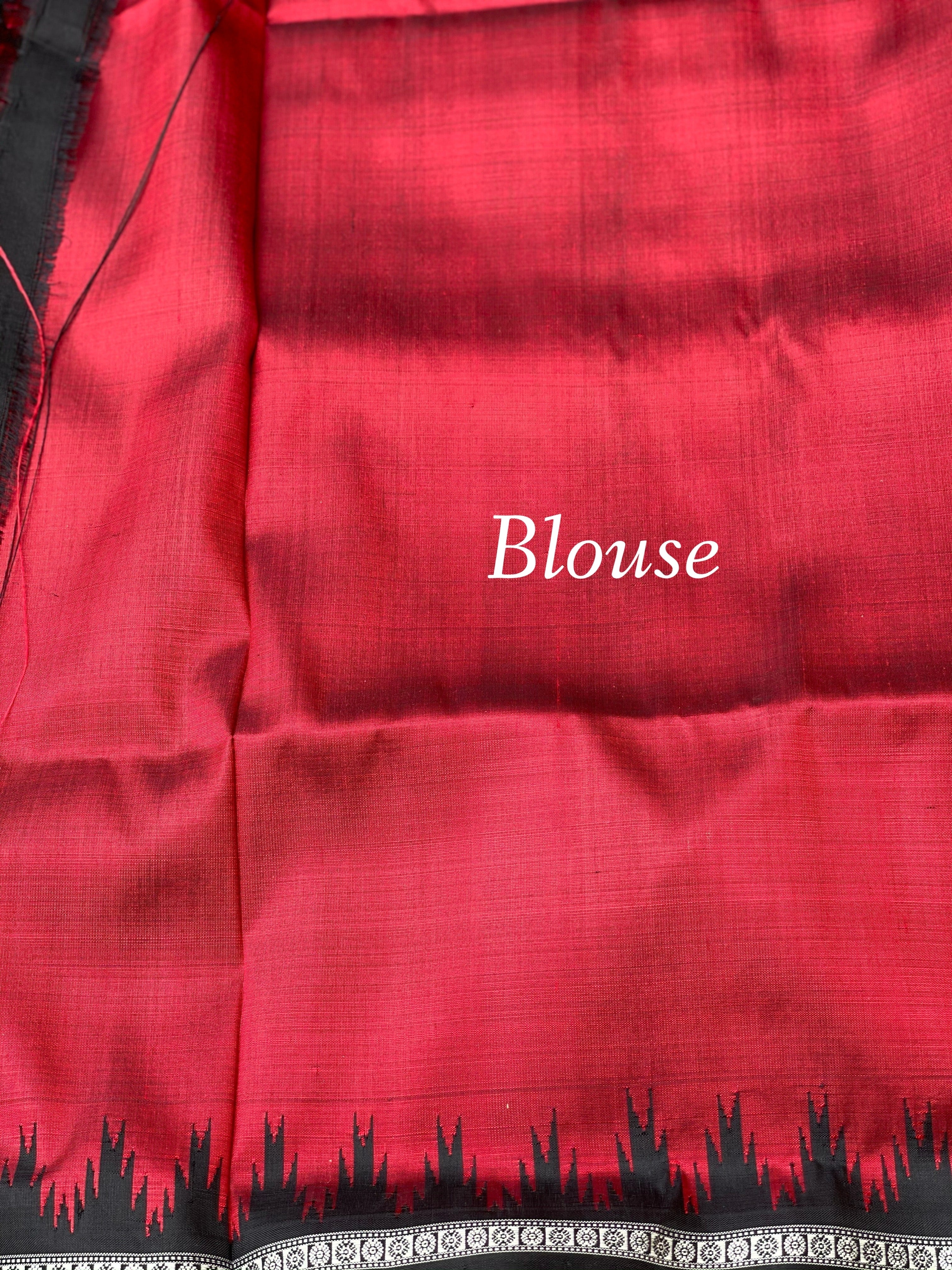 Berhampuri patta Silk saree from Odisha Weave