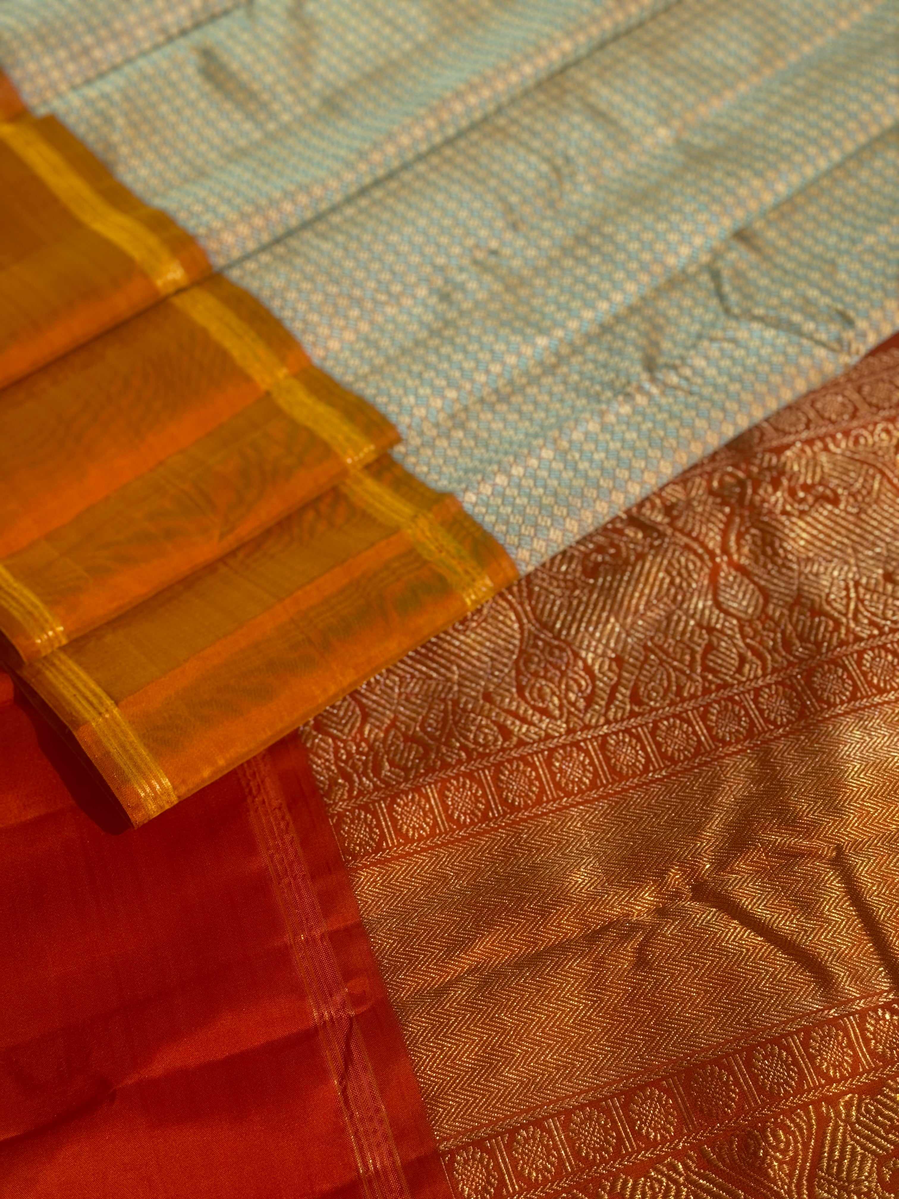 A stunner Masterpiece Paimadi kanchivaram korvai silk saree