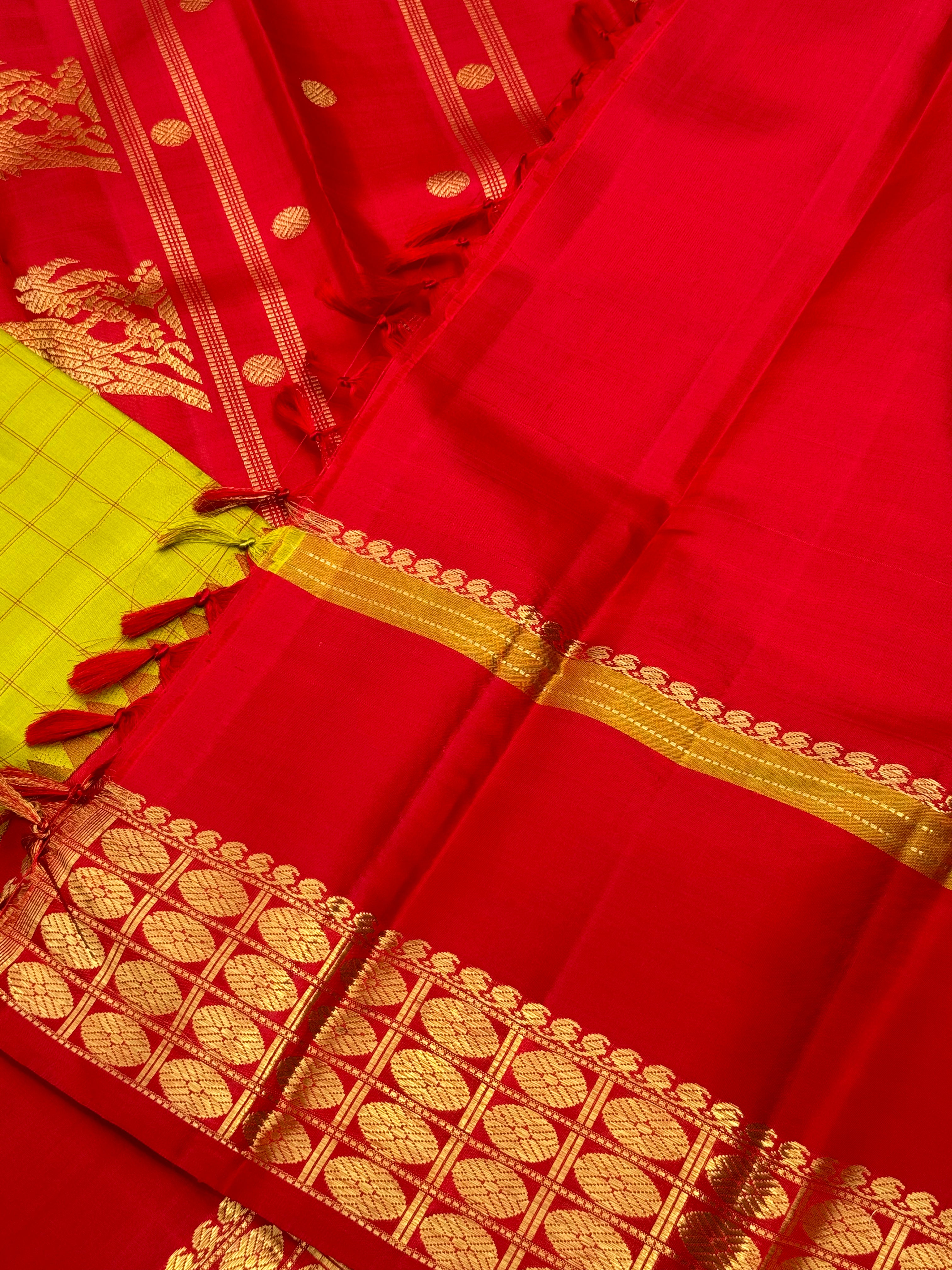 A Masterpiece Revival Kalakshetra kanchivaram korvai silk saree
