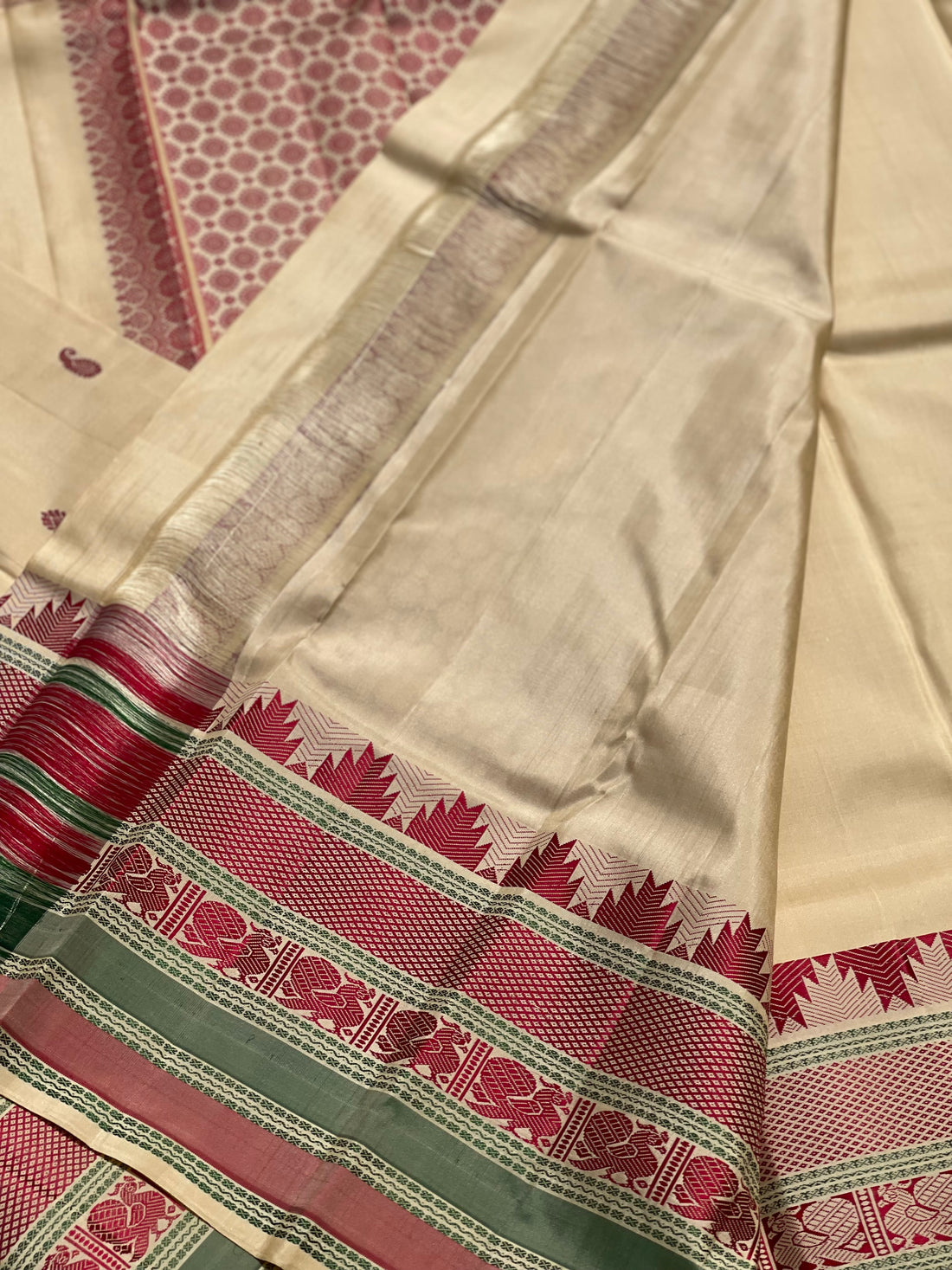 Threadwork Kanchivaram Silk Saree