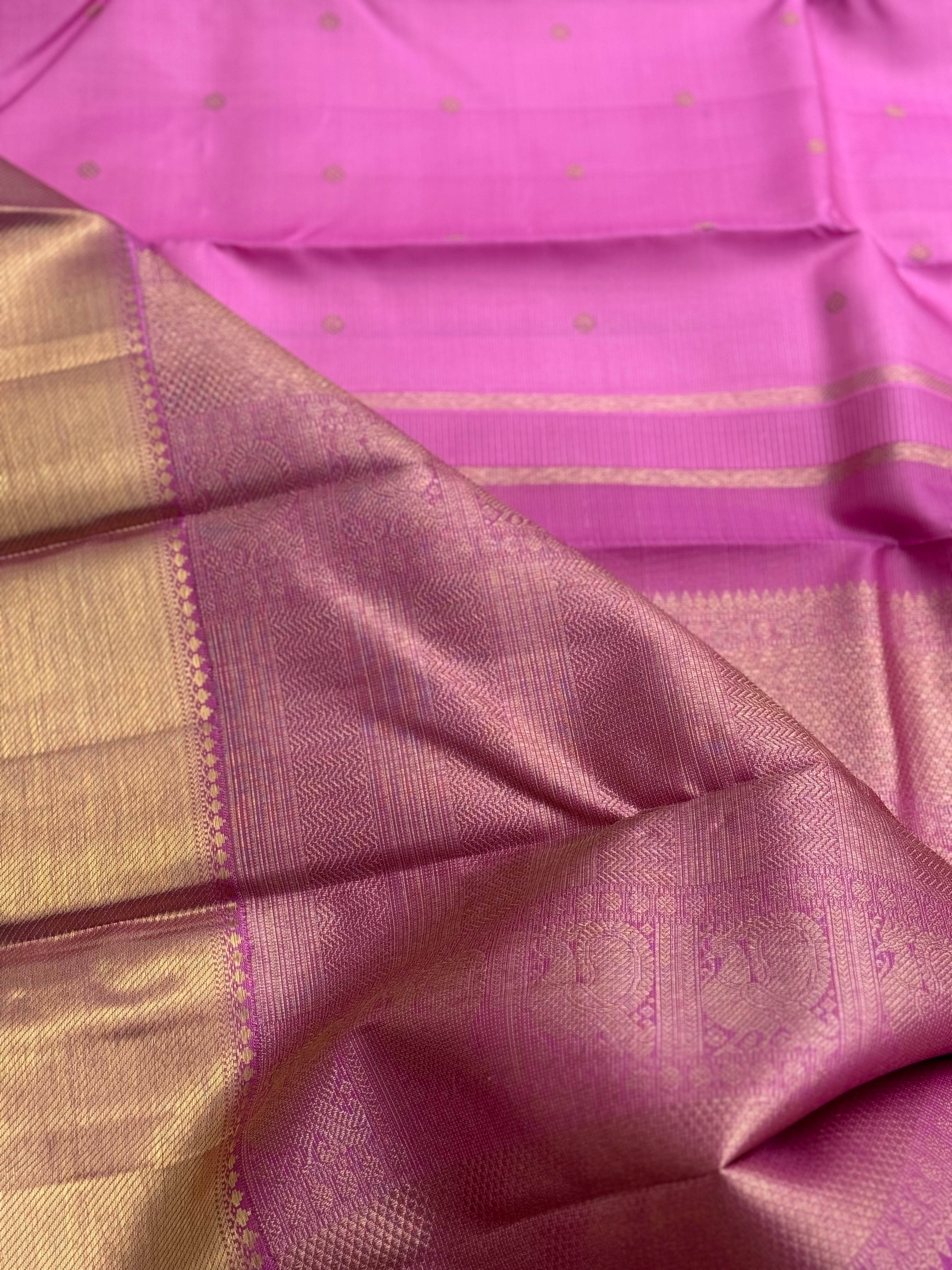 Lilac Heirloom Vairaoosi Kanchivaram Silk Saree