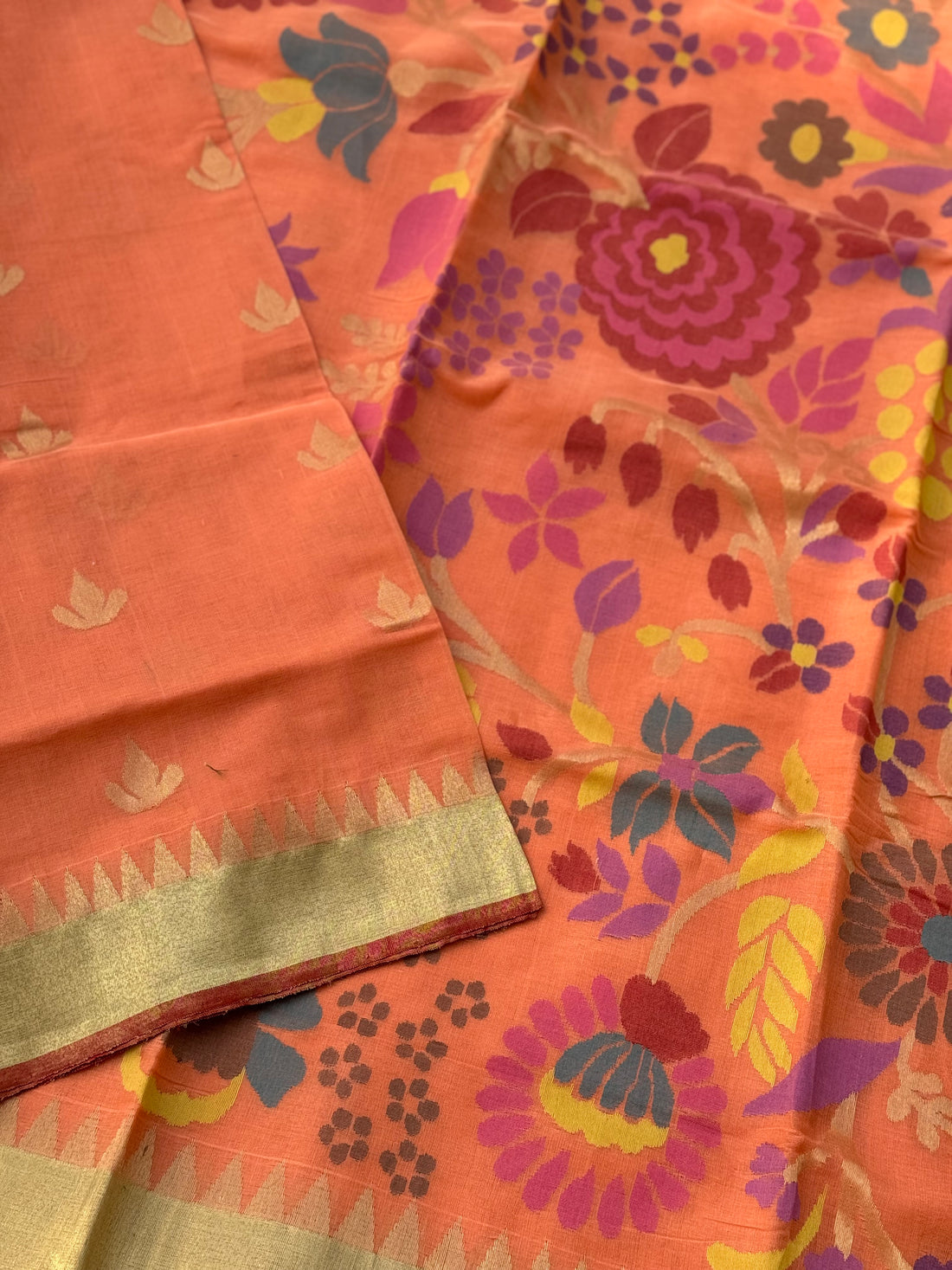 Client payment link - A subtle elegant ponduru Khadhi handspun with jamdani weave