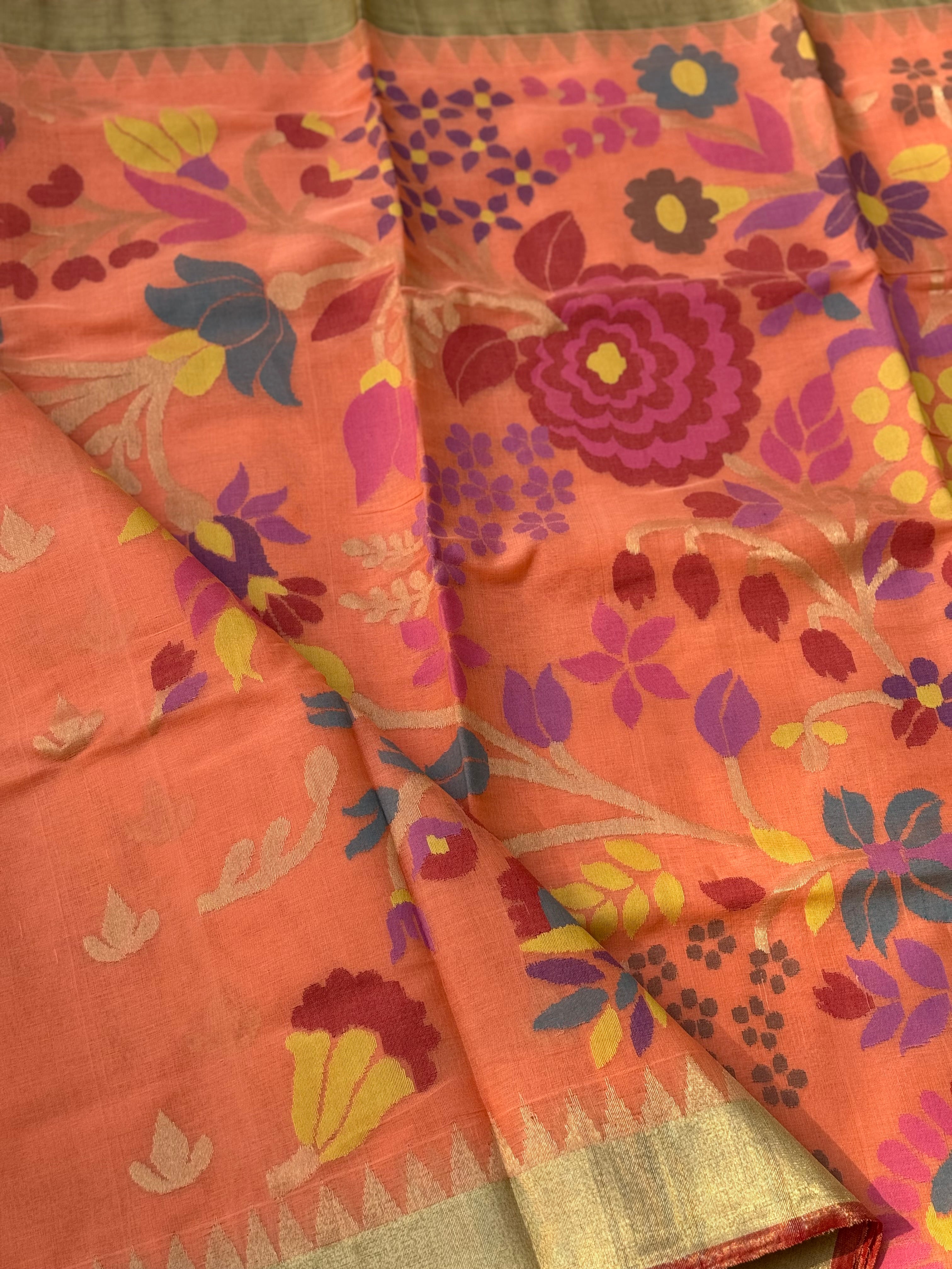 Client payment link - A subtle elegant ponduru Khadhi handspun with jamdani weave