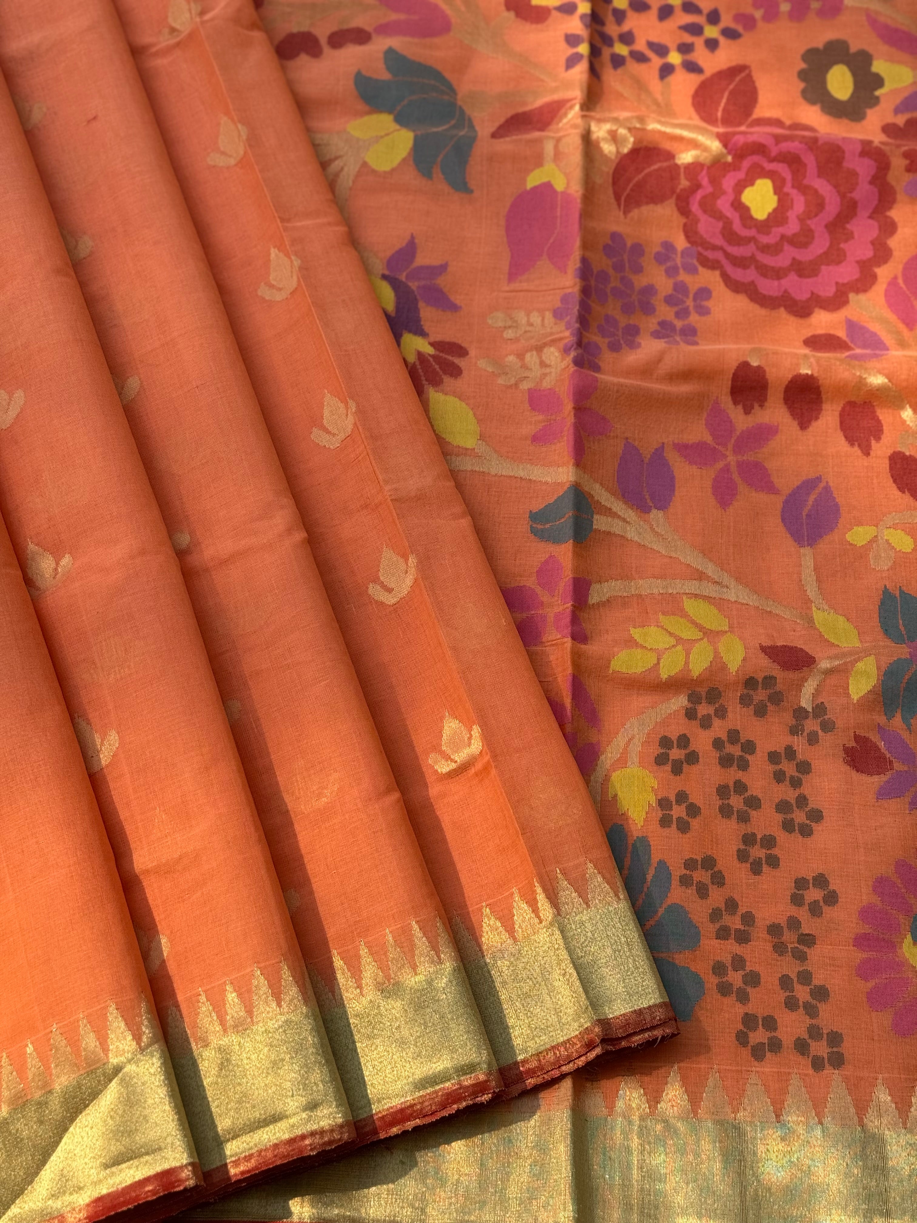 Client payment link - A subtle elegant ponduru Khadhi handspun with jamdani weave