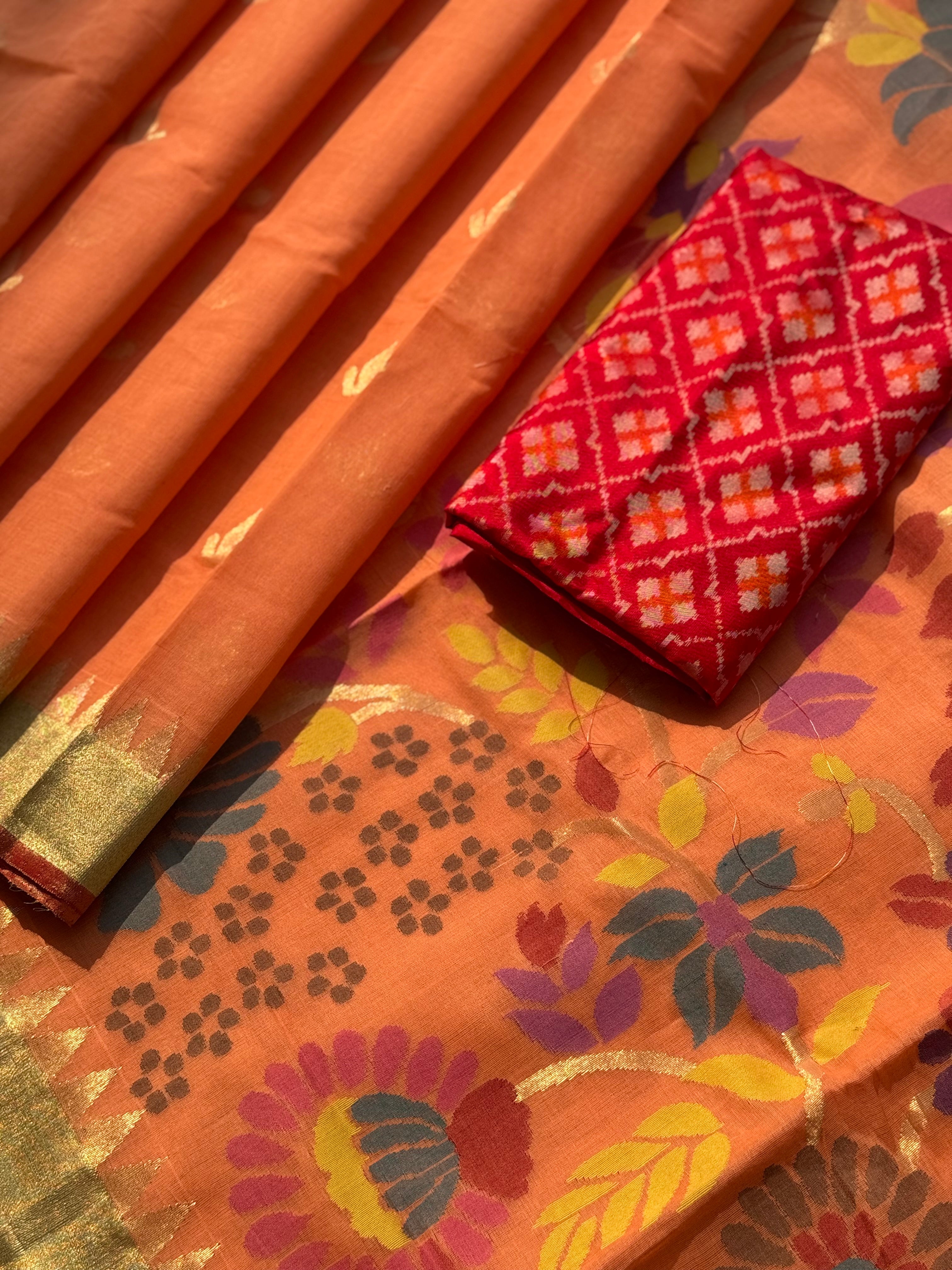 Client payment link - A subtle elegant ponduru Khadhi handspun with jamdani weave