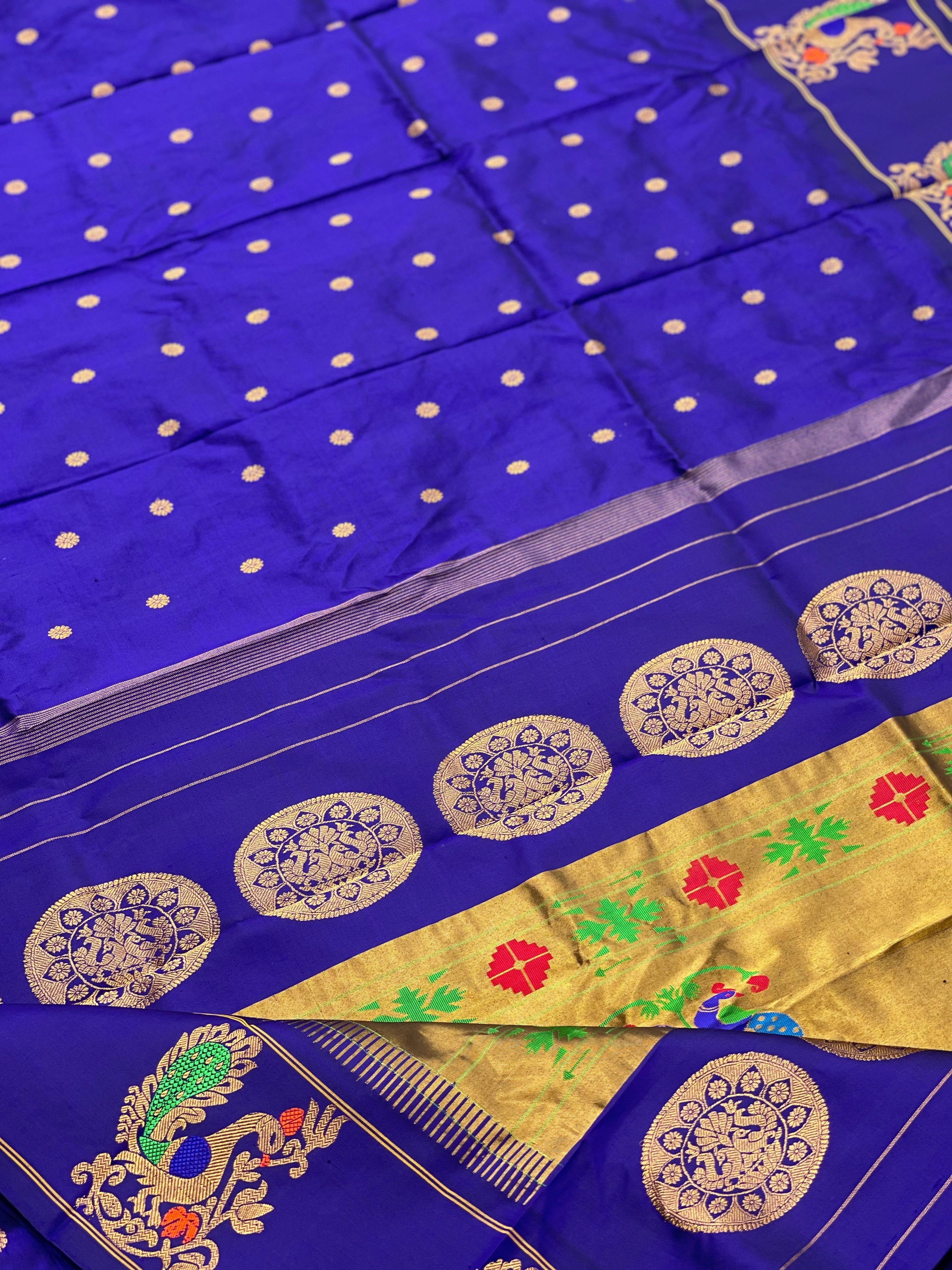 Gadwal Paithani Silk Saree