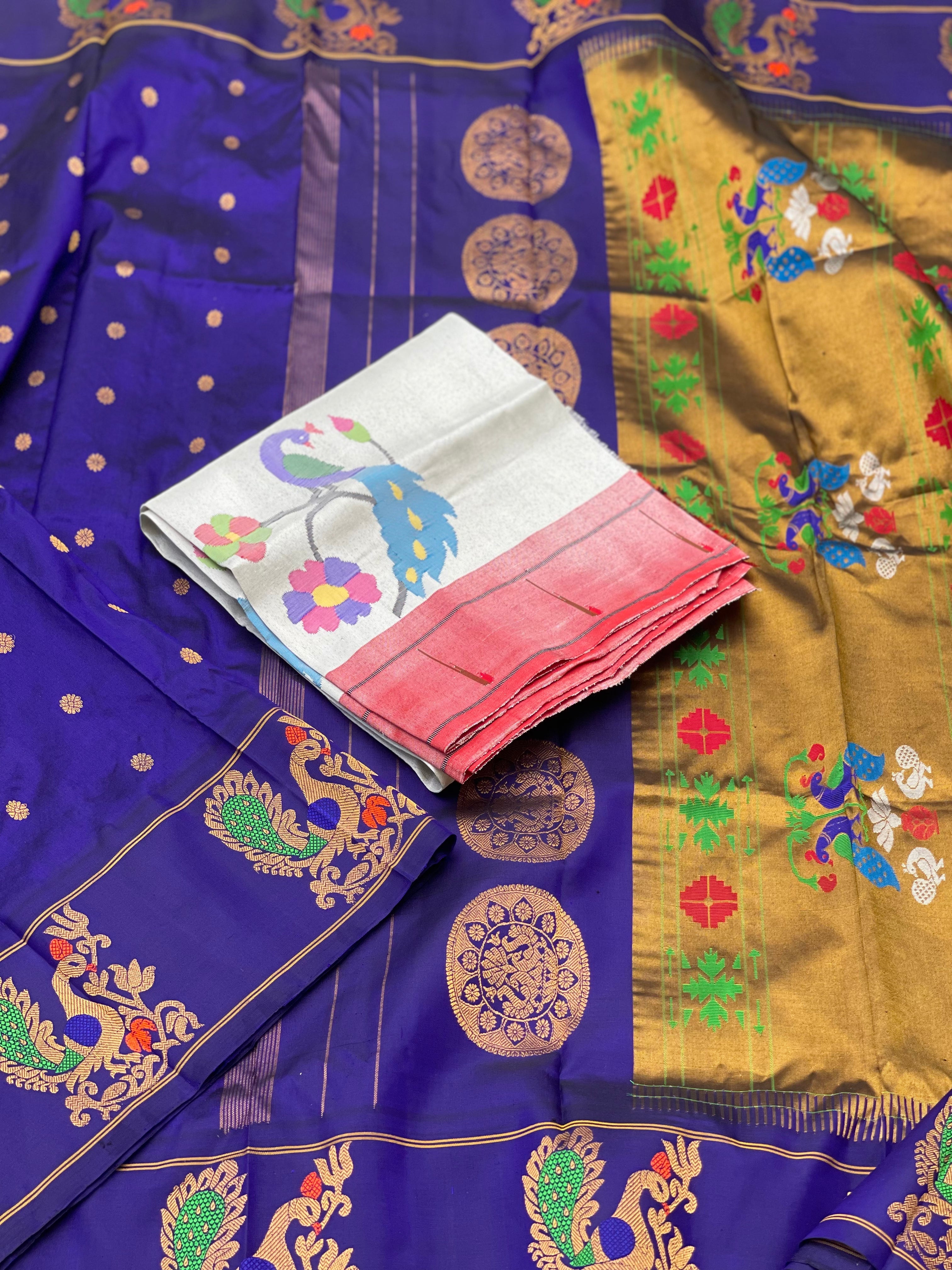 Gadwal Paithani Silk Saree