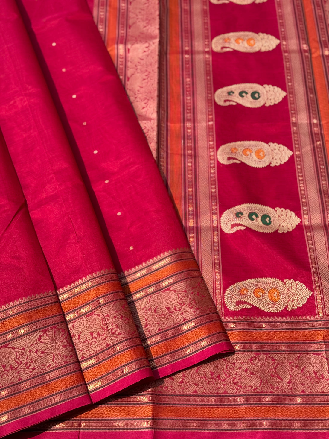 Kanchi Silk Cotton Saree