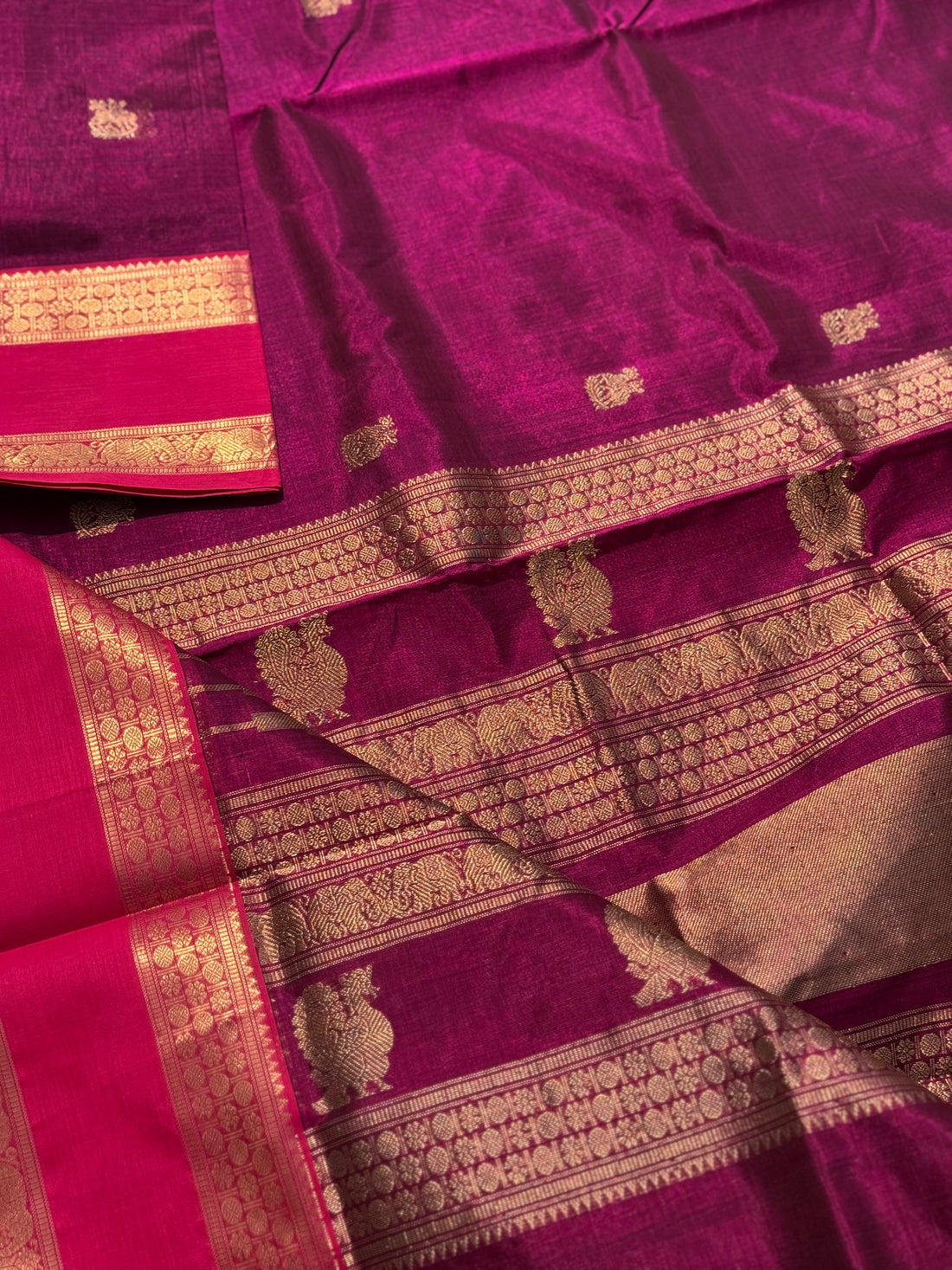 Kanchi Silk Cotton Saree