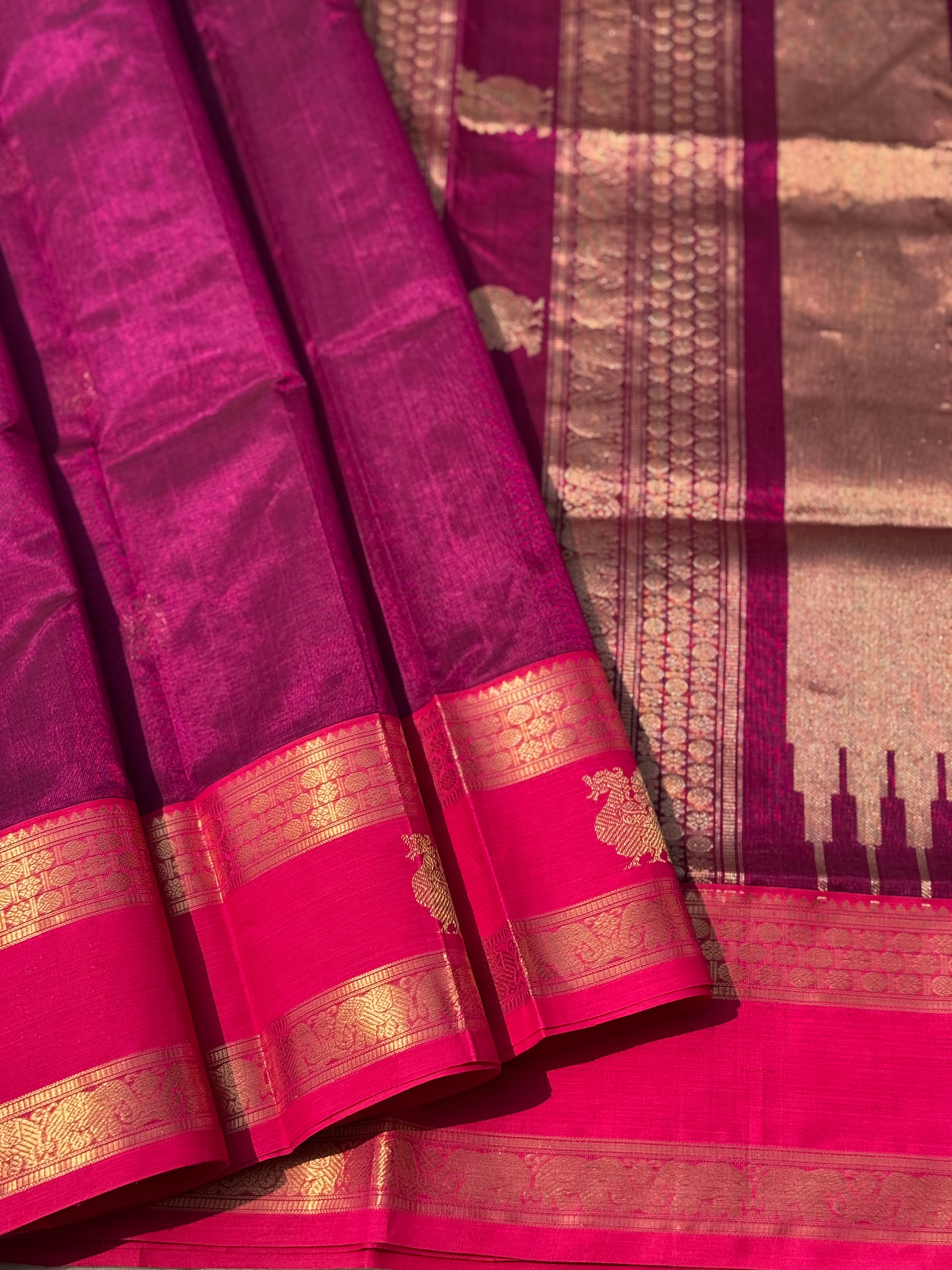 Kanchi Silk Cotton Saree