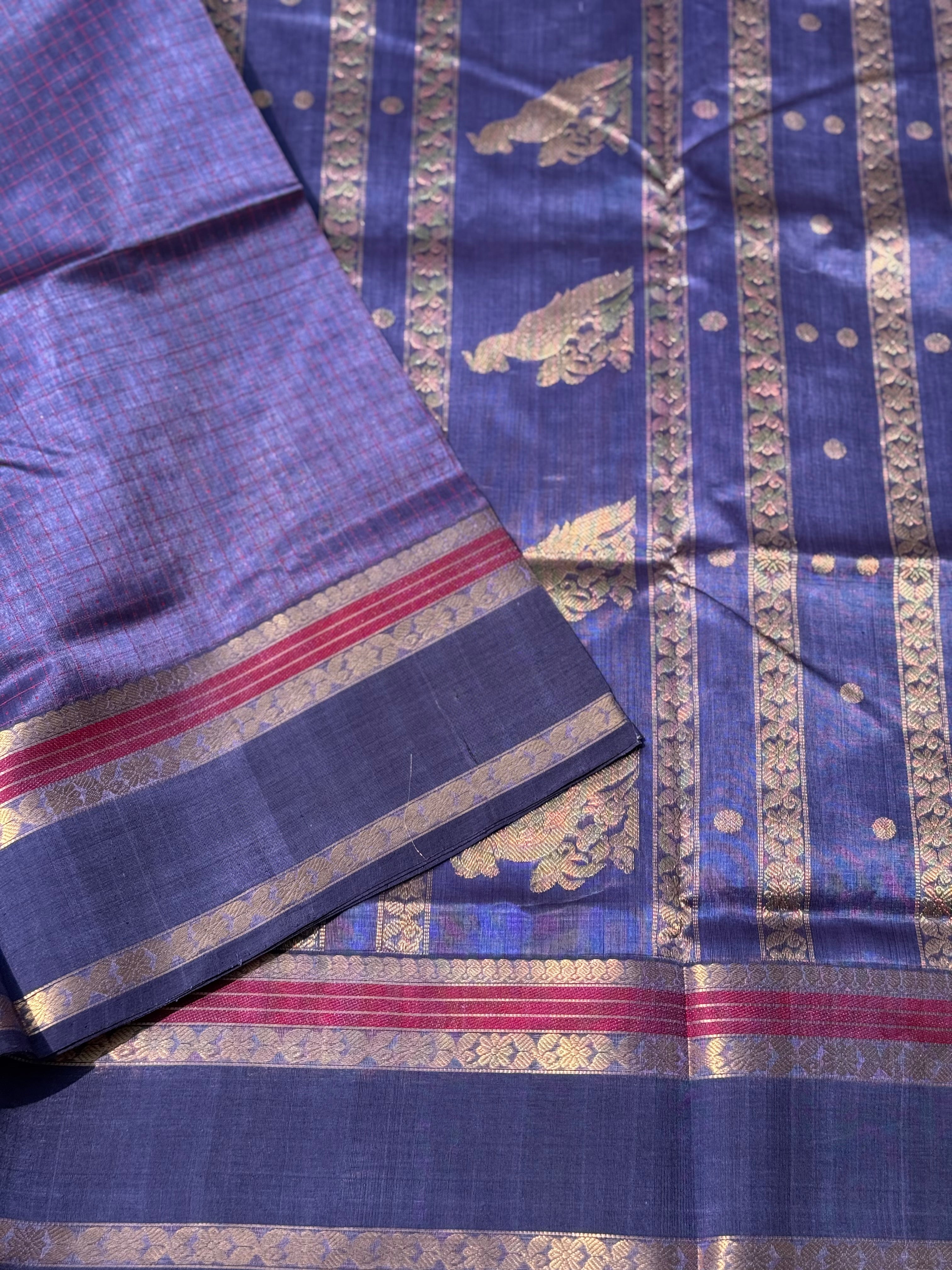 Lakshadeepam Kanchi Silk Cotton Saree