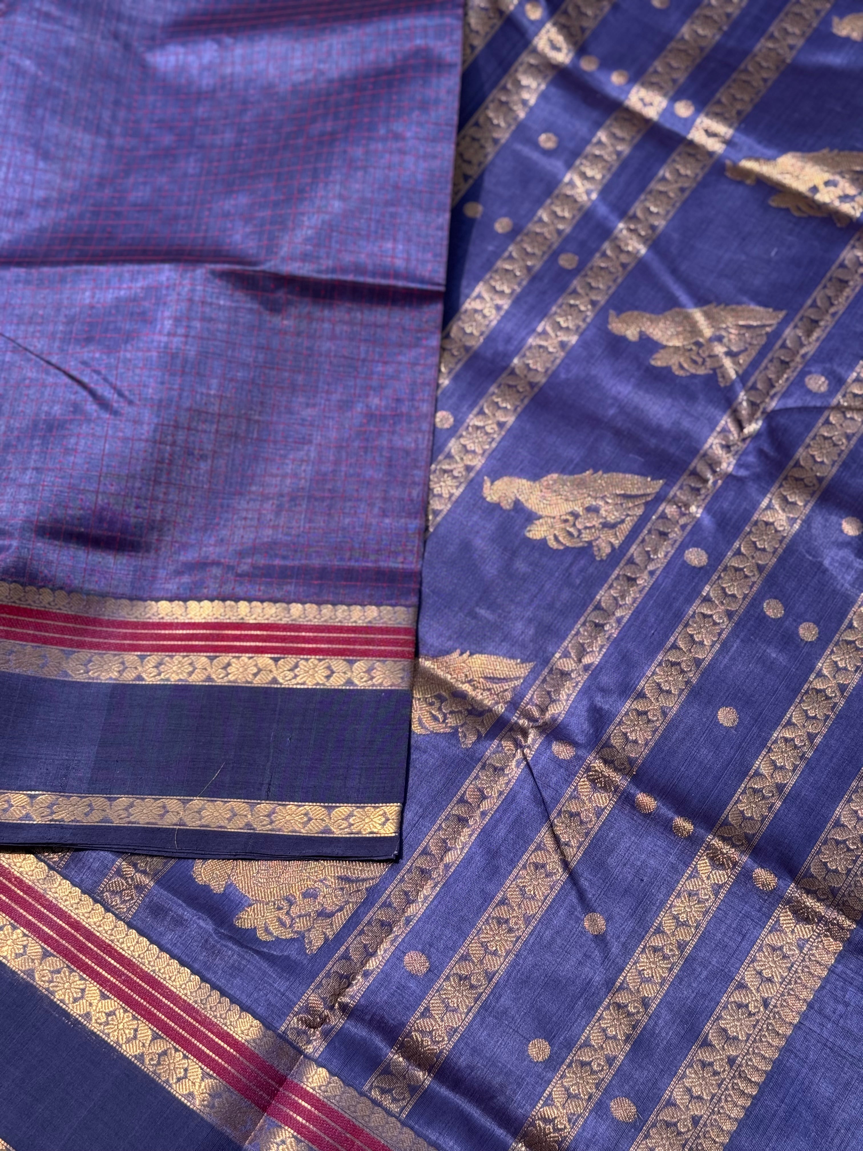 Lakshadeepam Kanchi Silk Cotton Saree