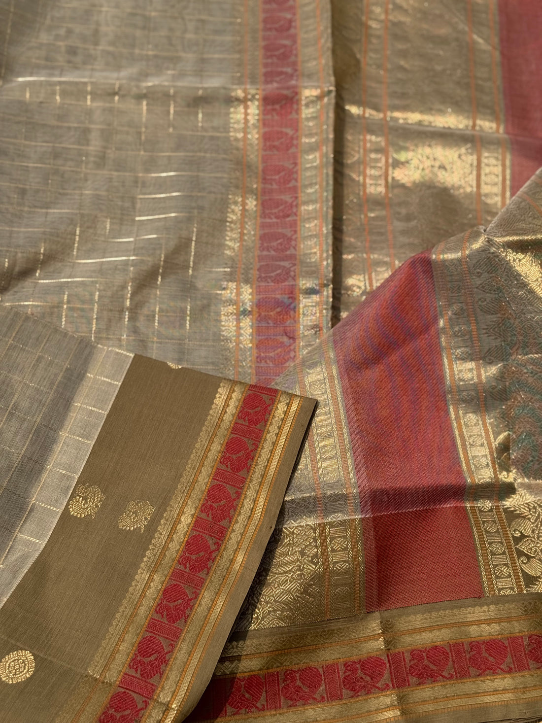 Kanchi Silk Cotton Saree