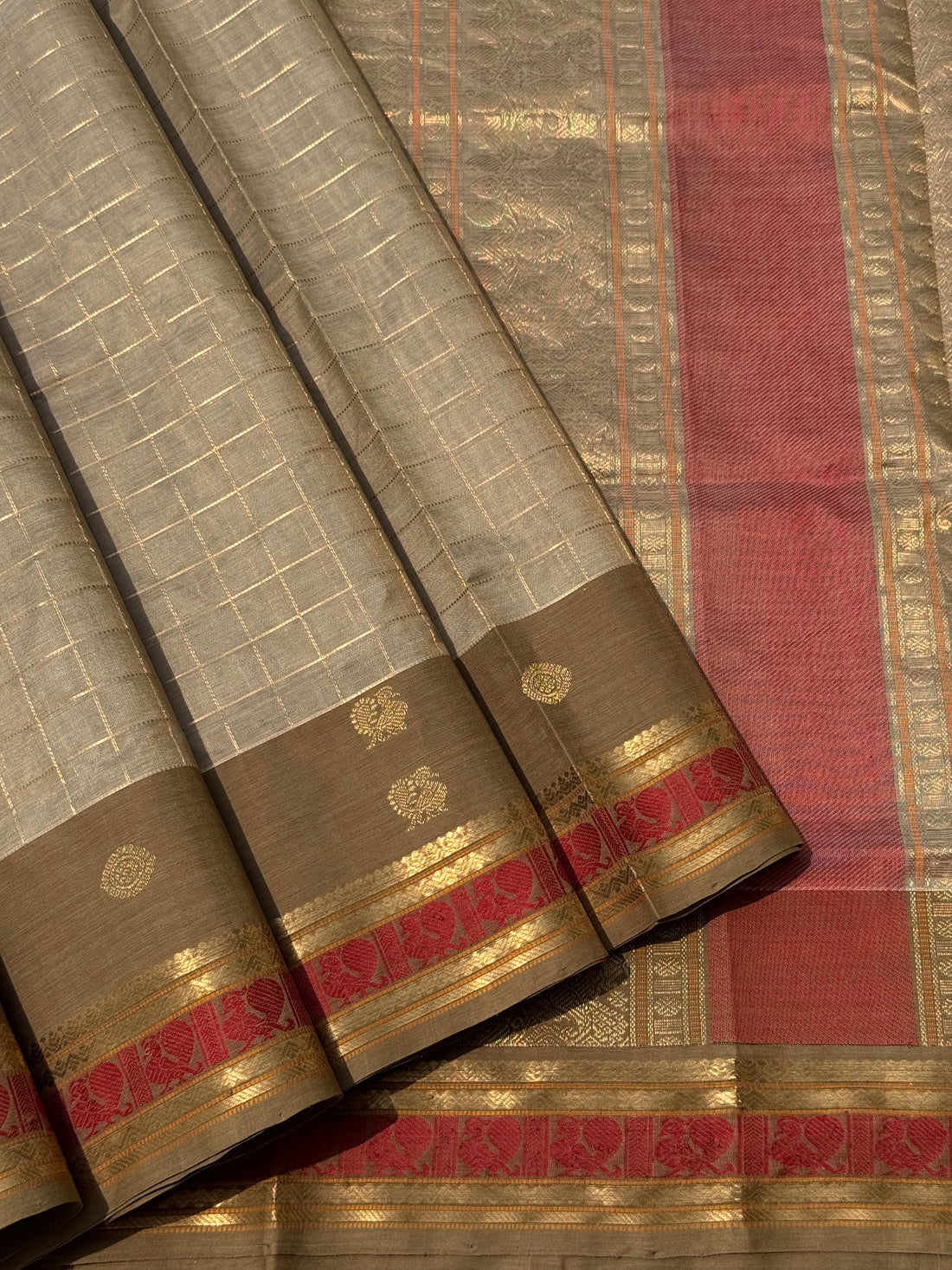 Kanchi Silk Cotton Saree