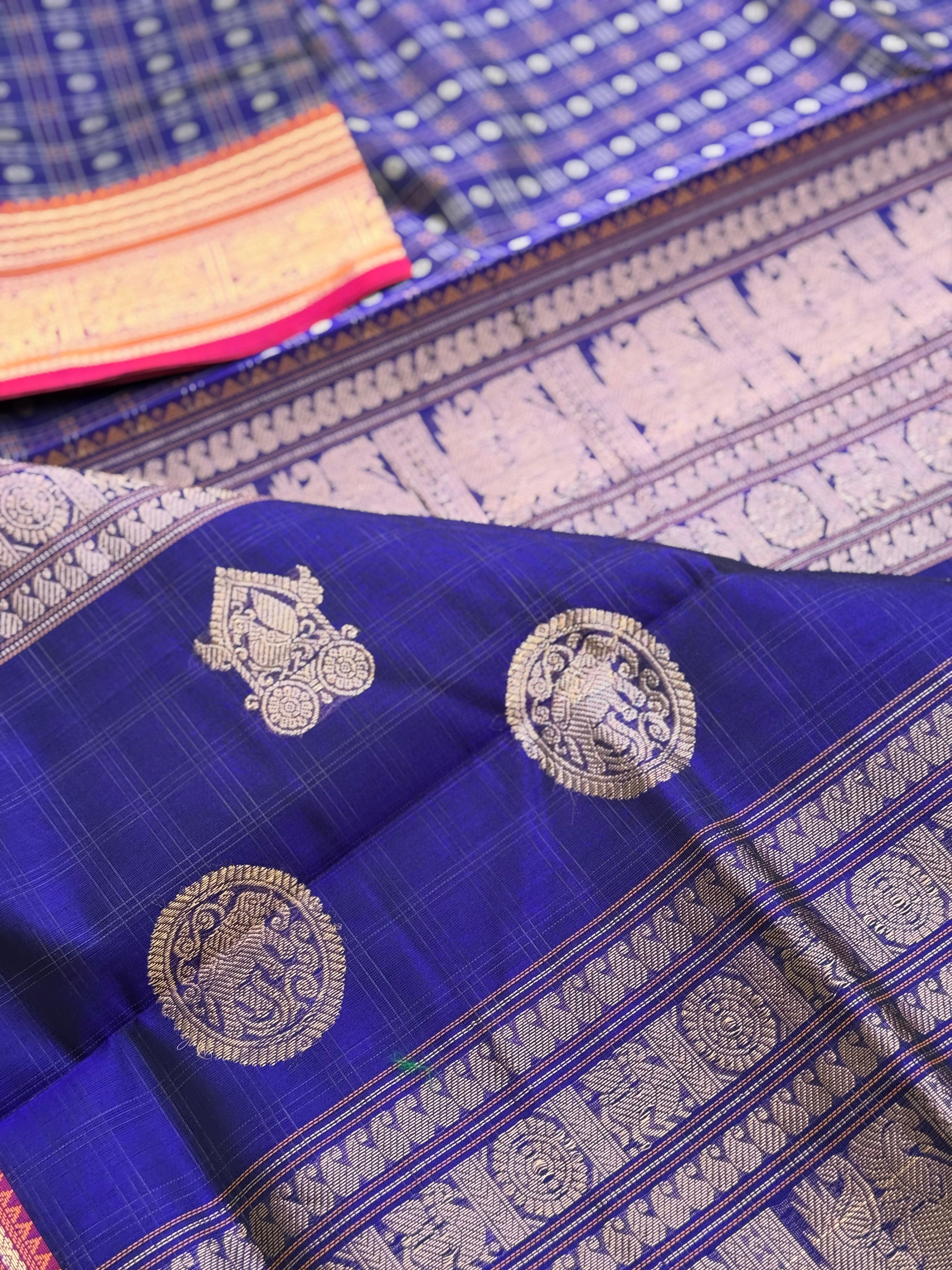 Kanchi Silk Cotton Saree