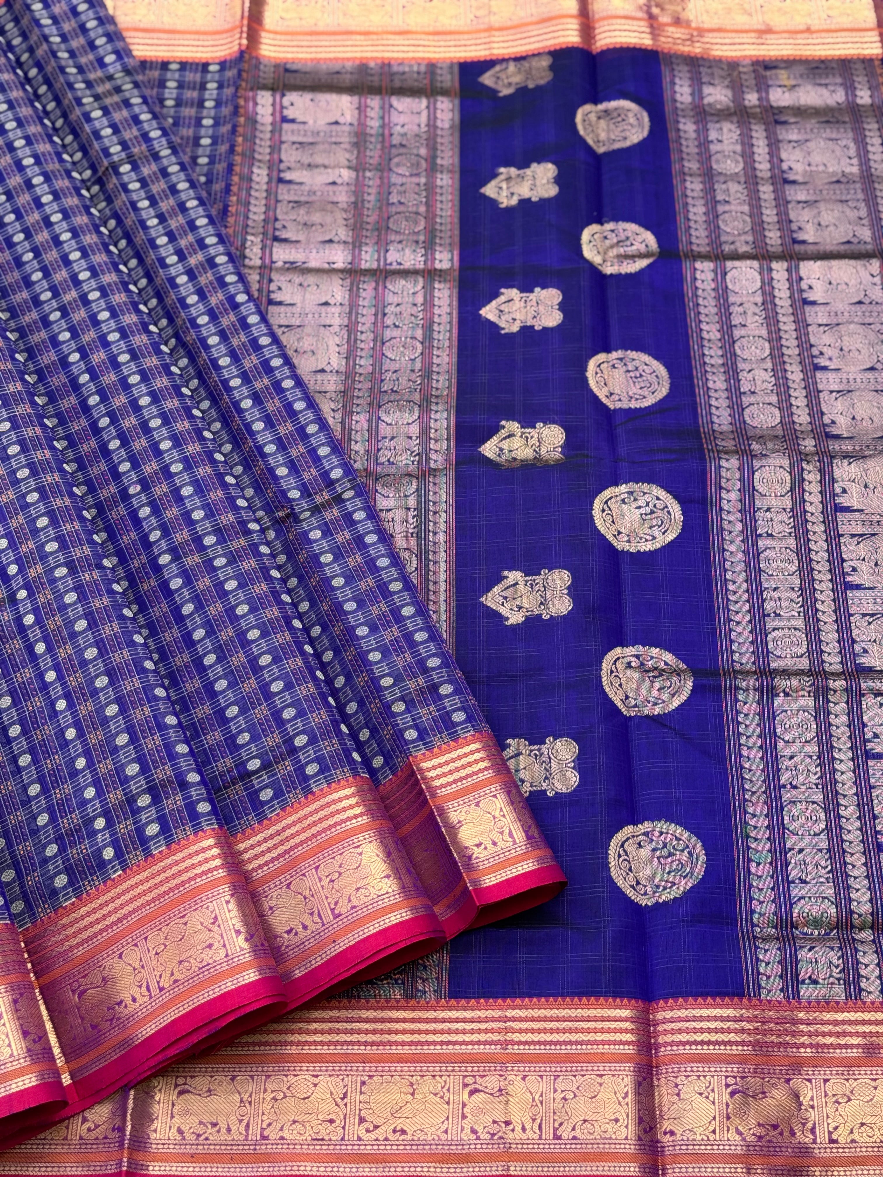 Kanchi Silk Cotton Saree