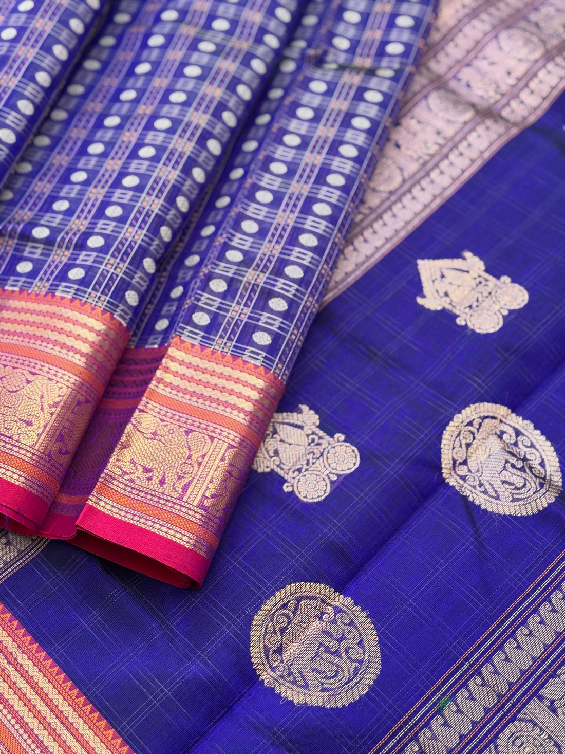 Kanchi Silk Cotton Saree