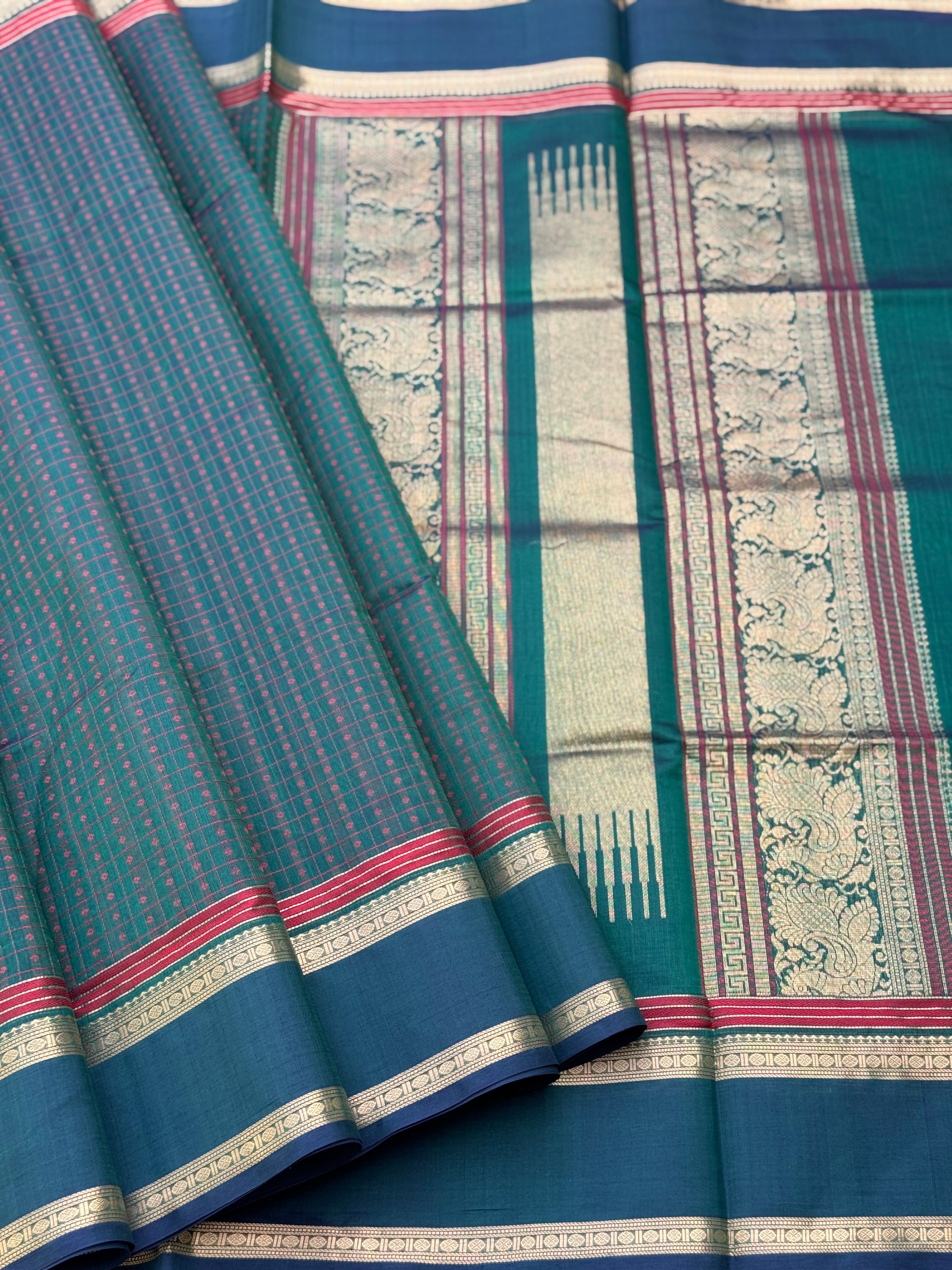 Kanchi Silk Cotton Saree