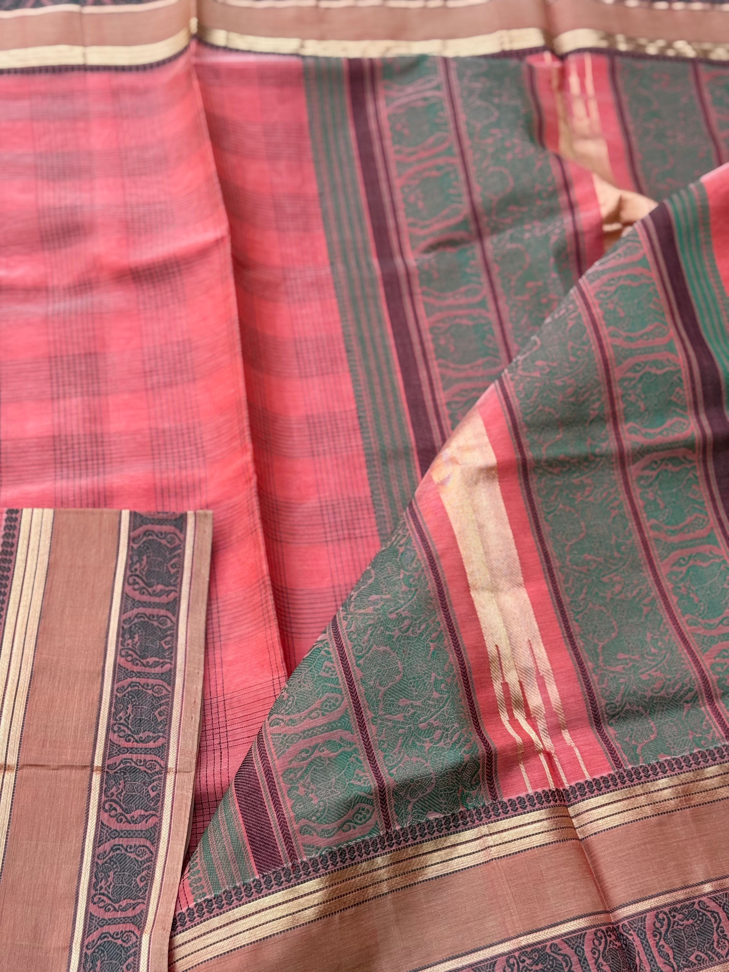 Kanchi Silk Cotton Saree