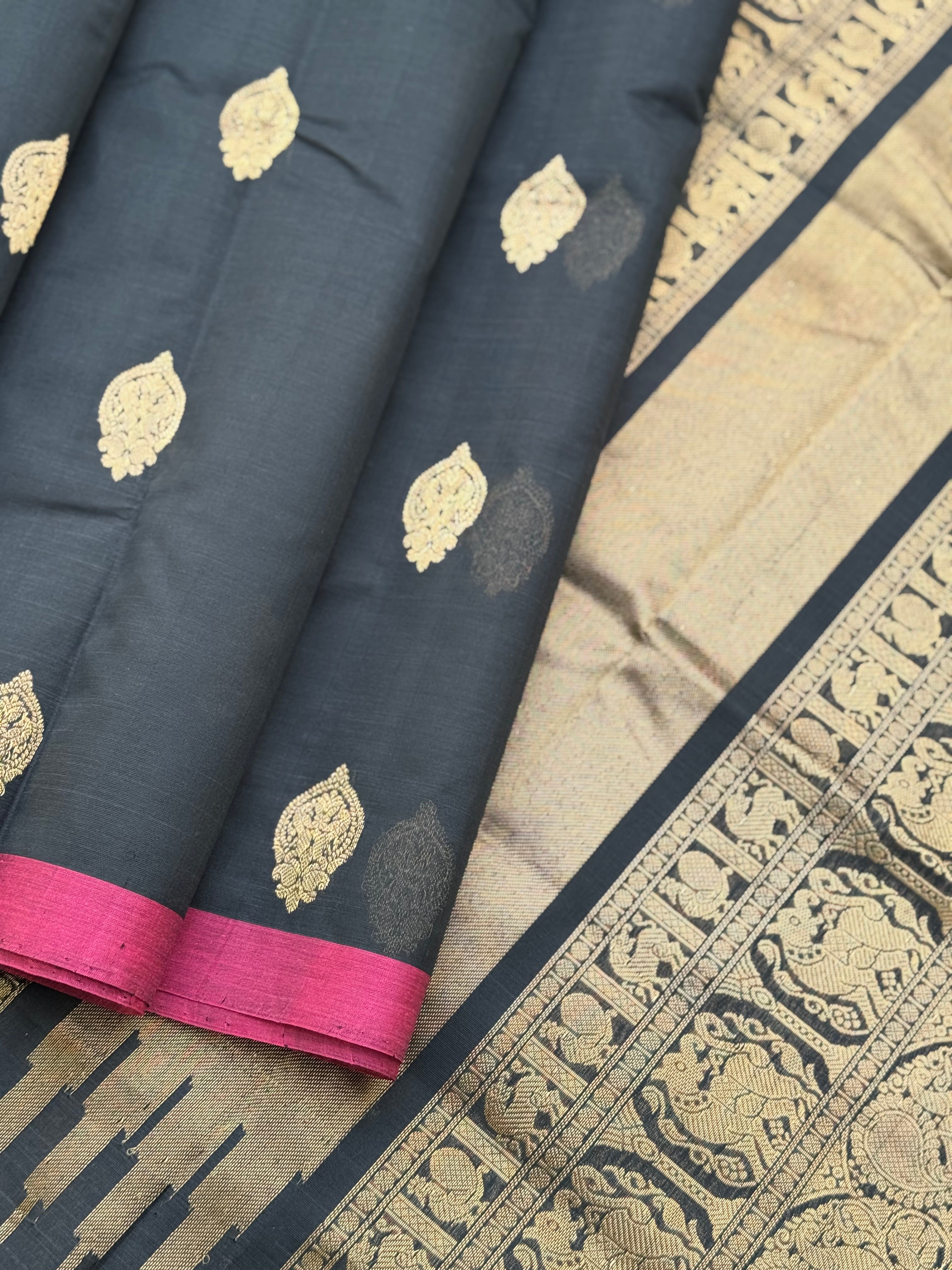 Kanchi Silk Cotton Saree