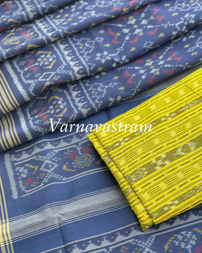 Patola Ikkat Cotton Saree