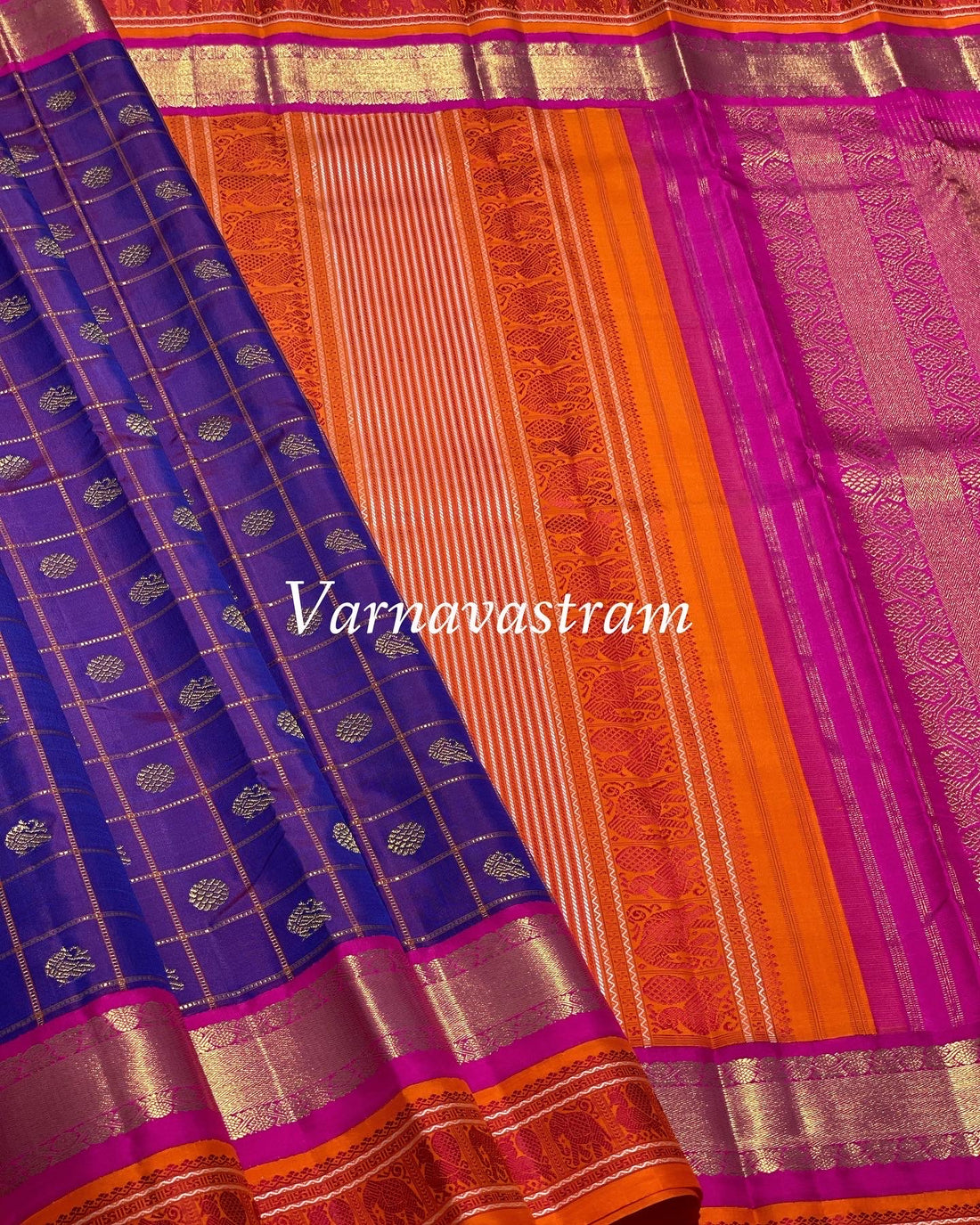Masterpiece Exclusive RettaiKorvai Kanchivaram Silk Saree