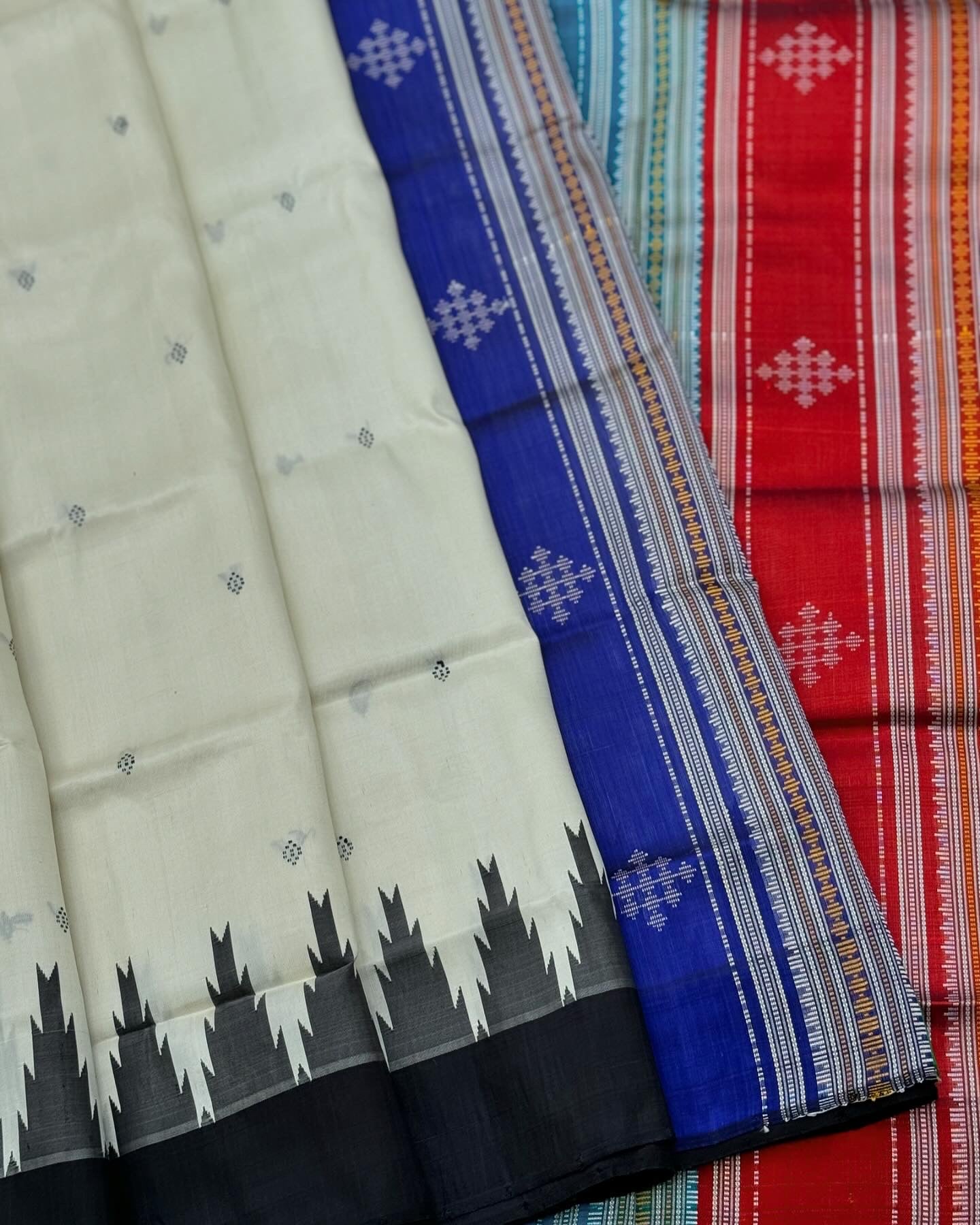 An elegant Berhampuri patta Silk saree from Odisha