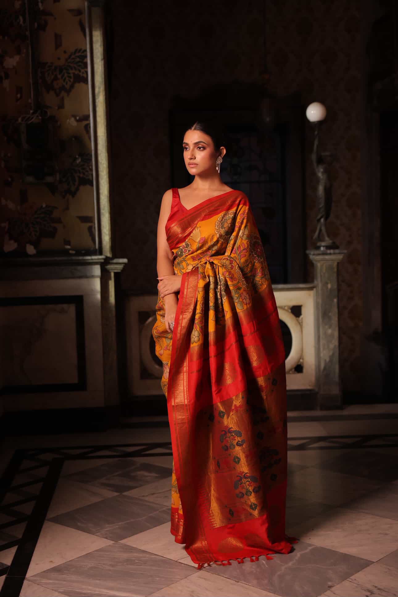 Client payment link for yellow penkalamkari