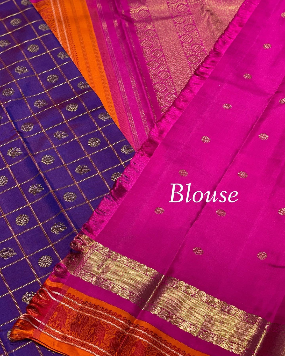 Masterpiece Exclusive RettaiKorvai Kanchivaram Silk Saree