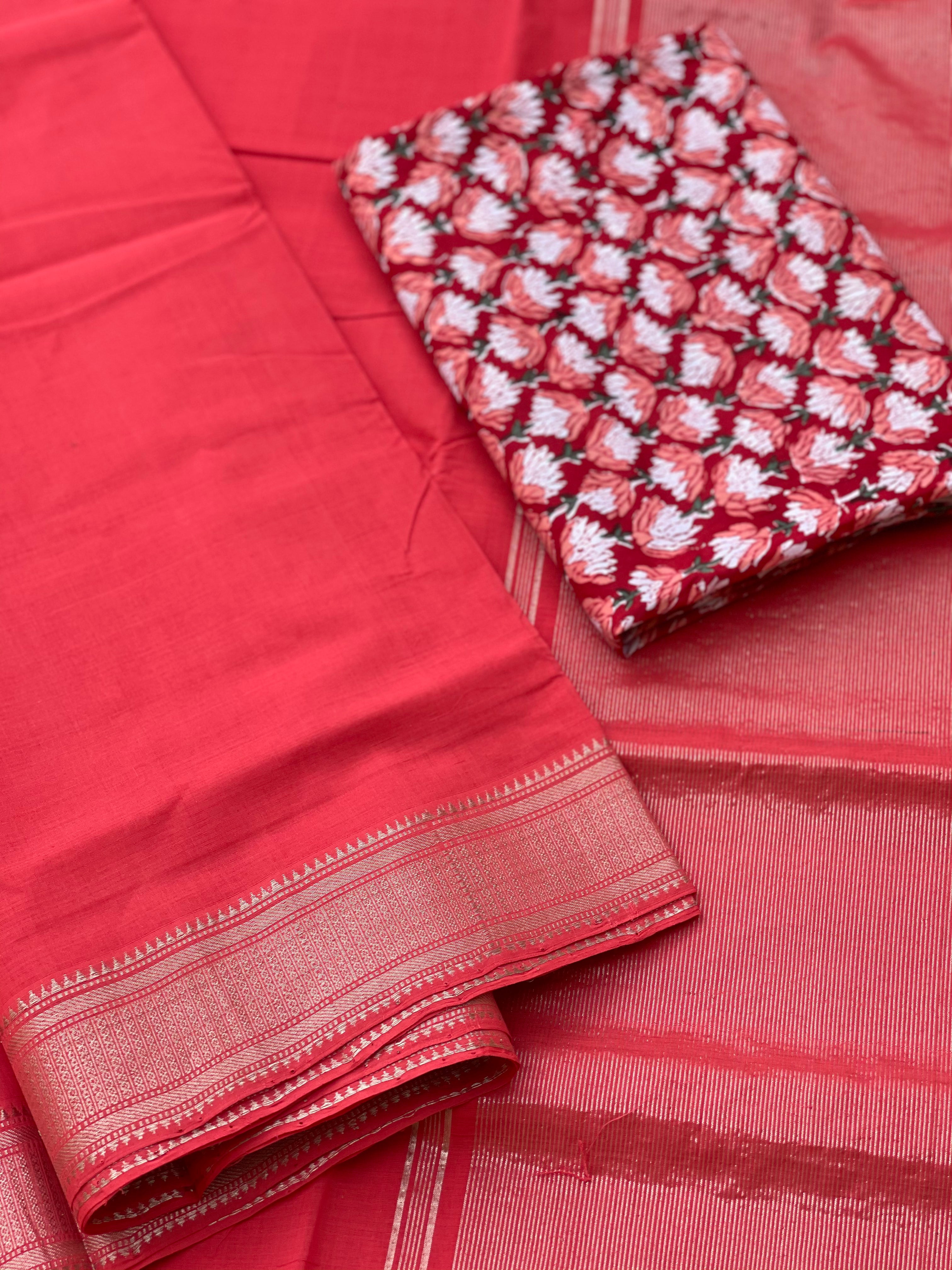 Mangalgiri Cotton Saree