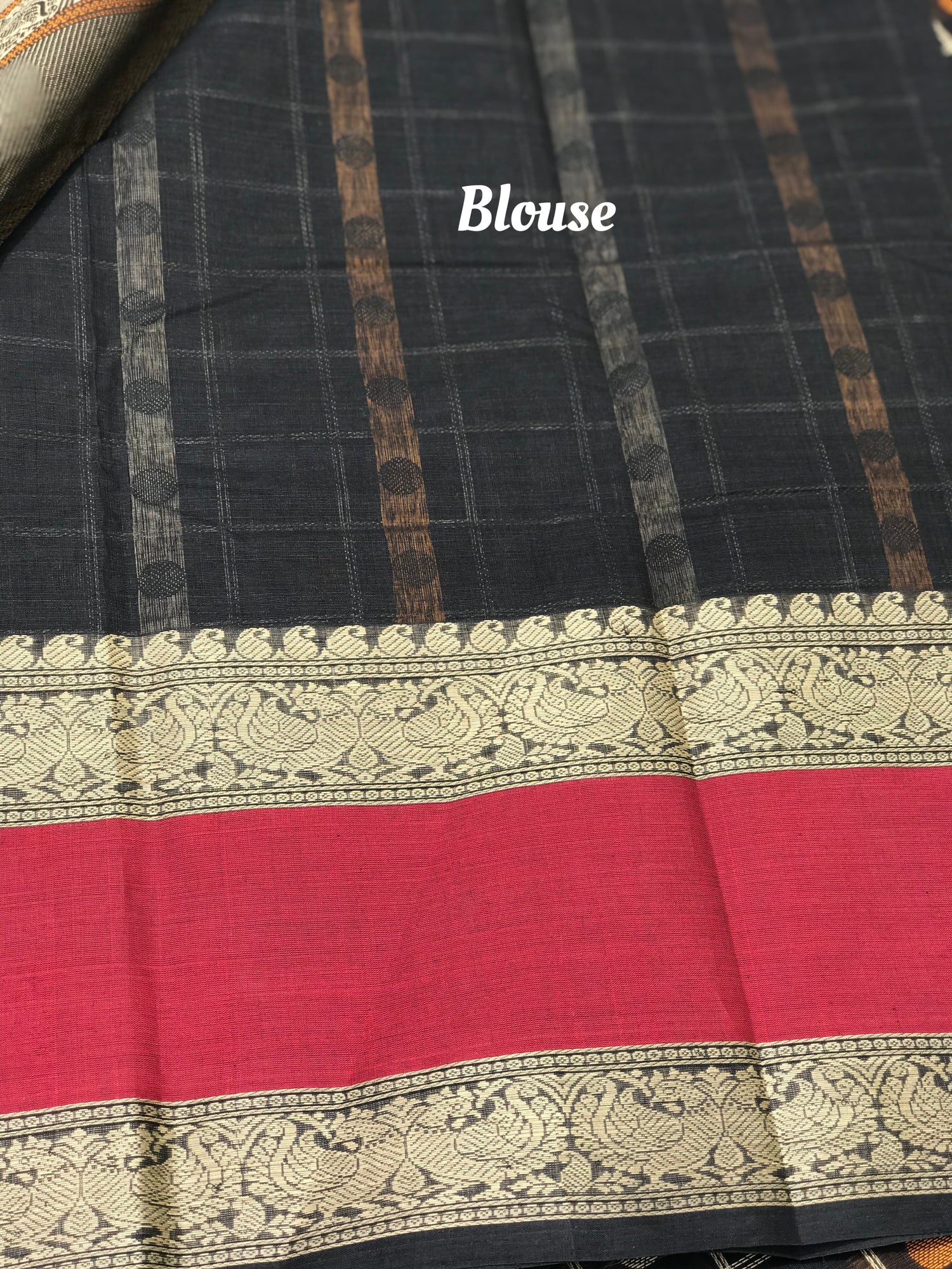 1000 Buttas Kanchi Cotton Saree