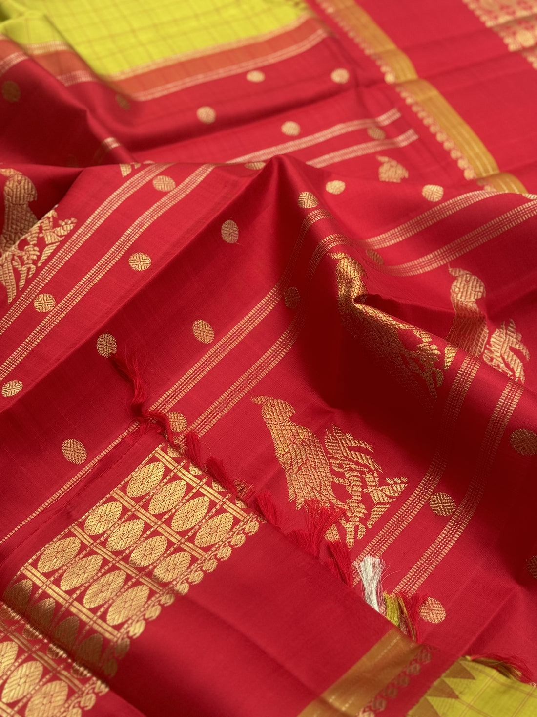A Masterpiece Revival Kalakshetra kanchivaram korvai silk saree