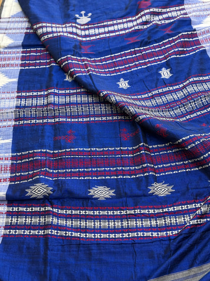 Organic tussar by cotton kotpad Odisha weave saree