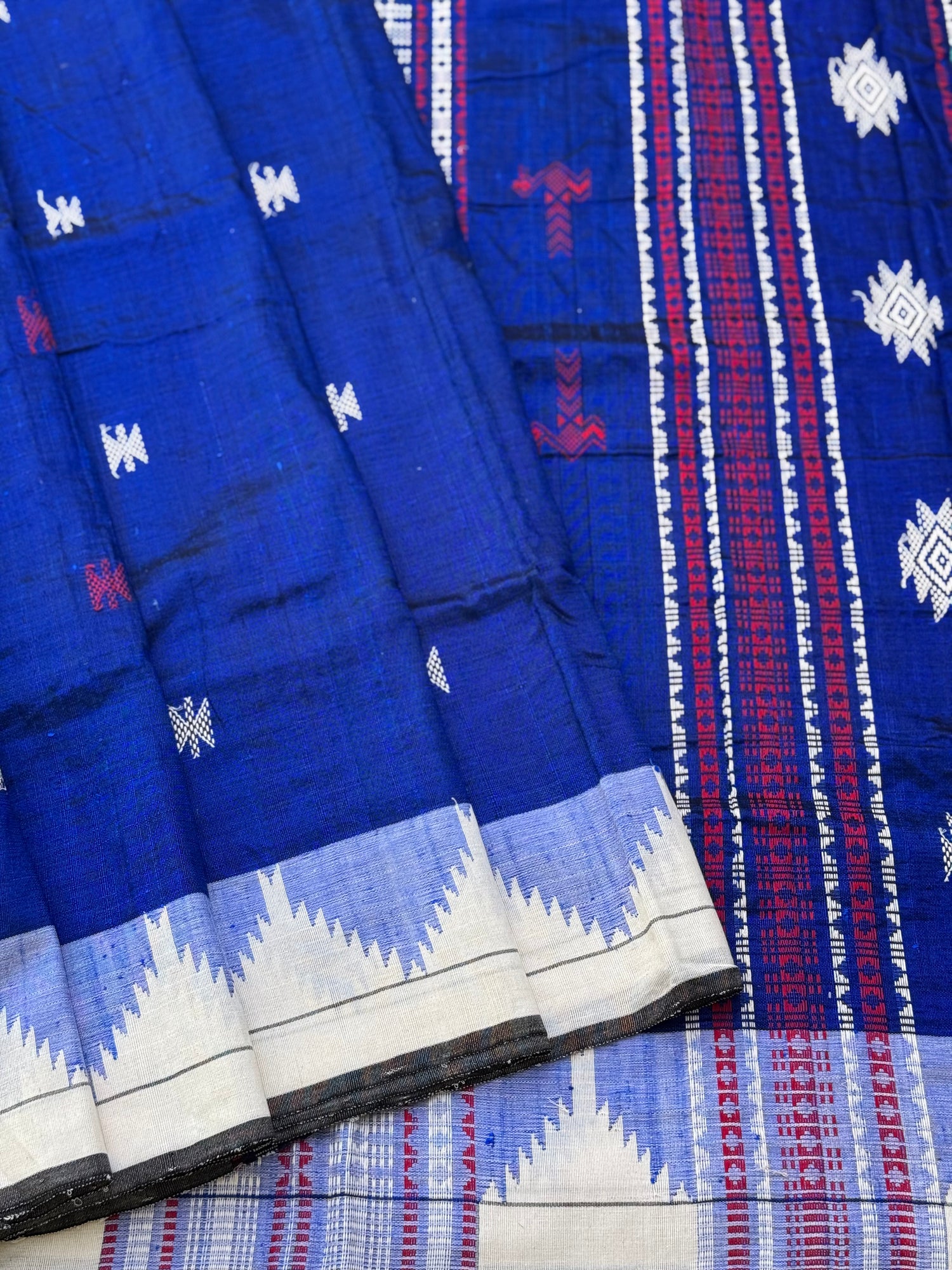 Organic tussar by cotton kotpad Odisha weave saree