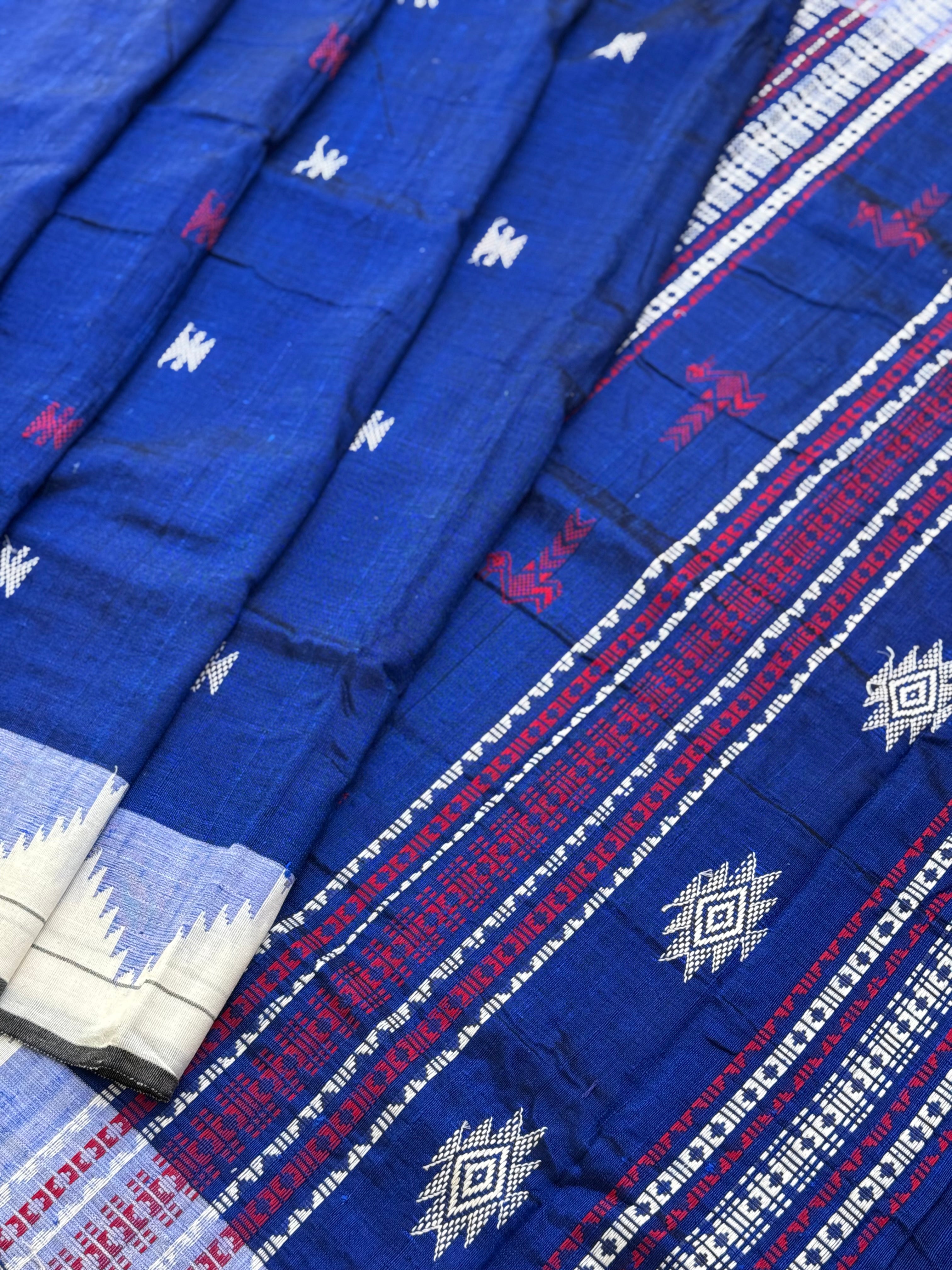 Organic tussar by cotton kotpad Odisha weave saree