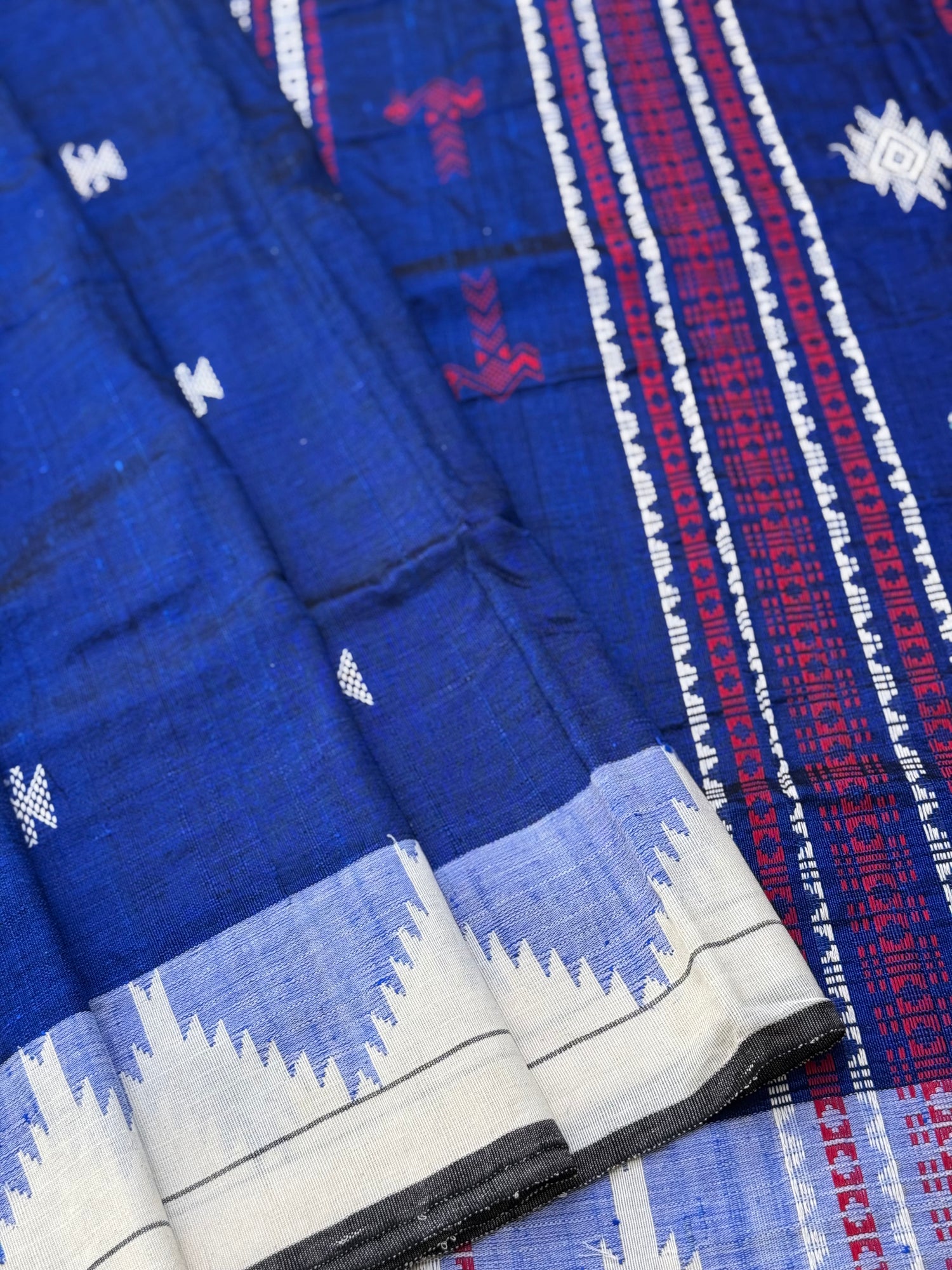 Organic tussar by cotton kotpad Odisha weave saree
