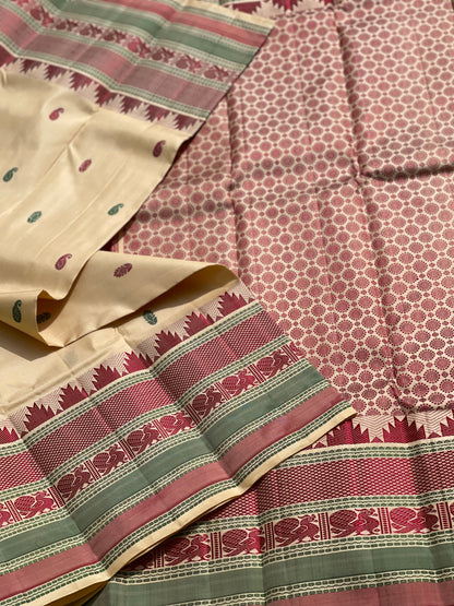 Threadwork Kanchivaram Silk Saree