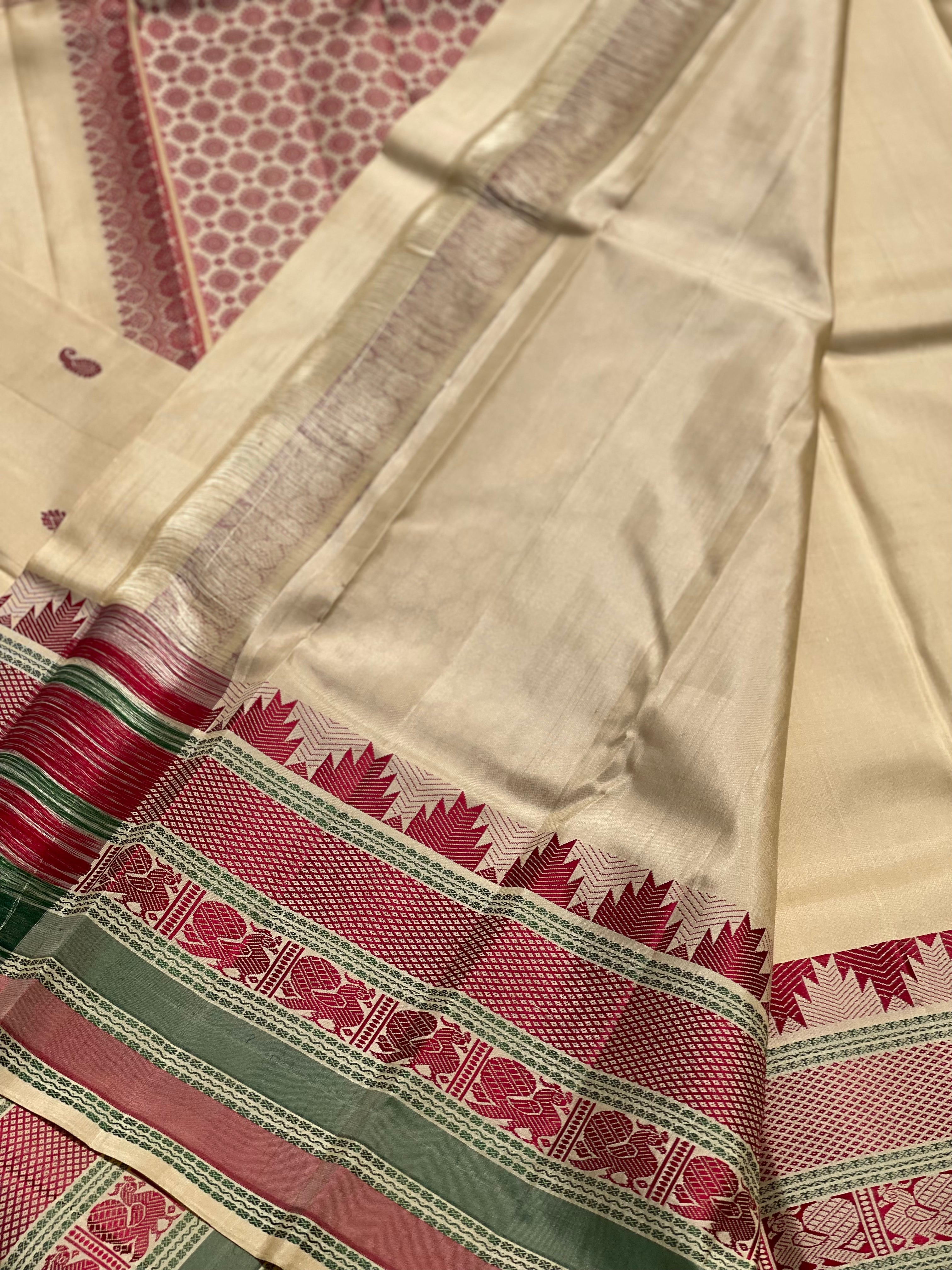 Threadwork Kanchivaram Silk Saree