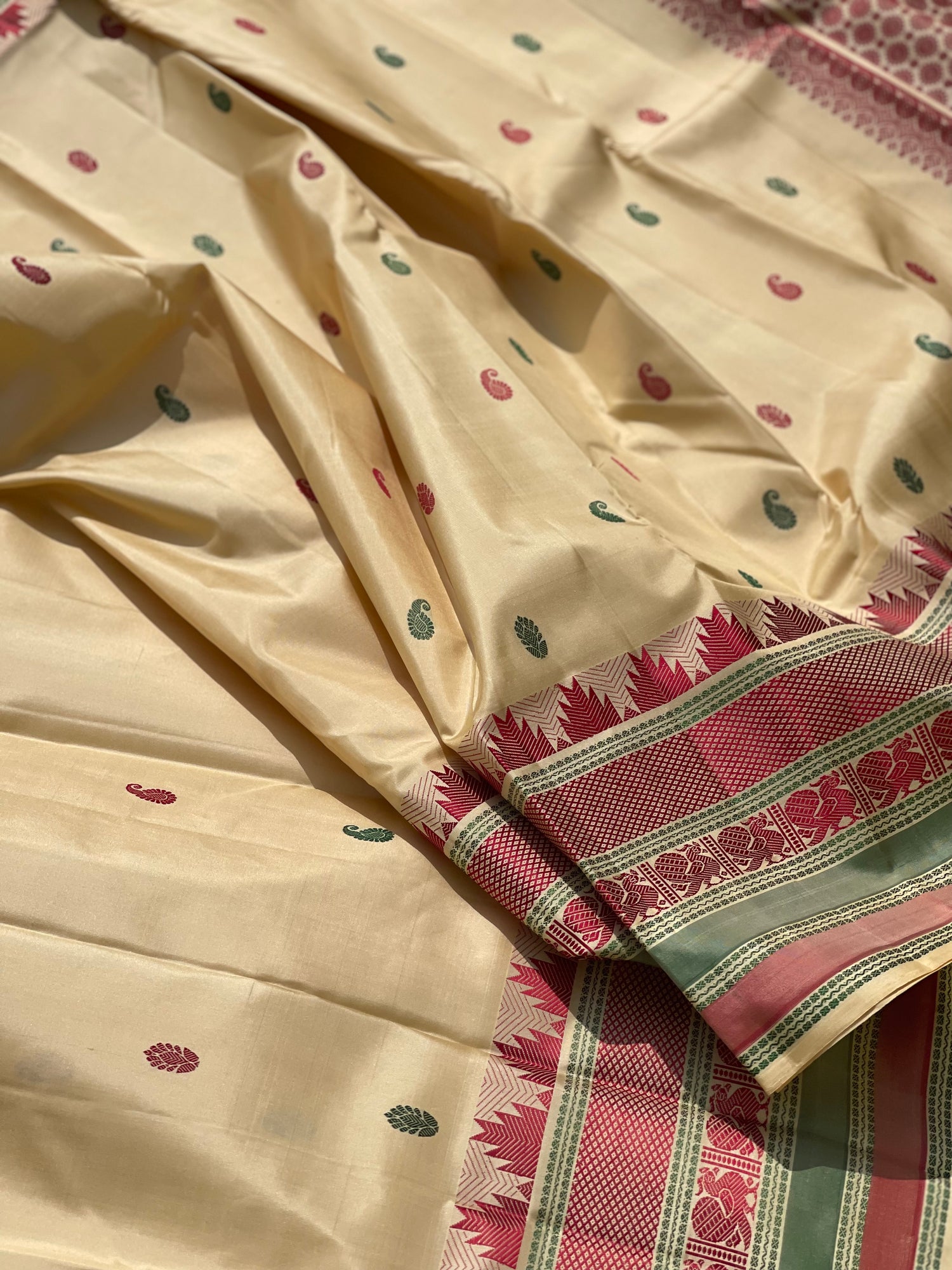 Threadwork Kanchivaram Silk Saree