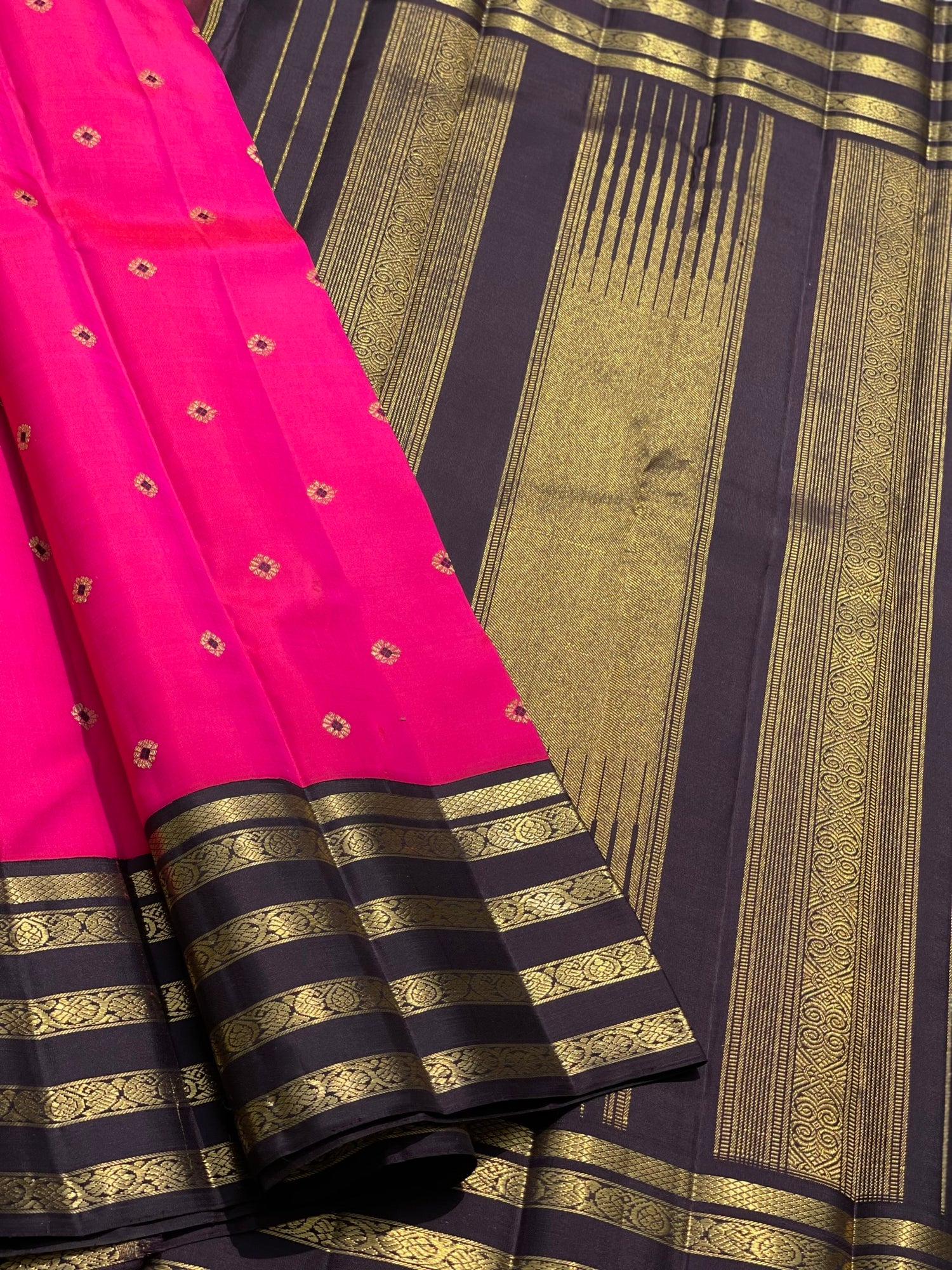 Revival Vintage Korvai Kanchi Silk Saree