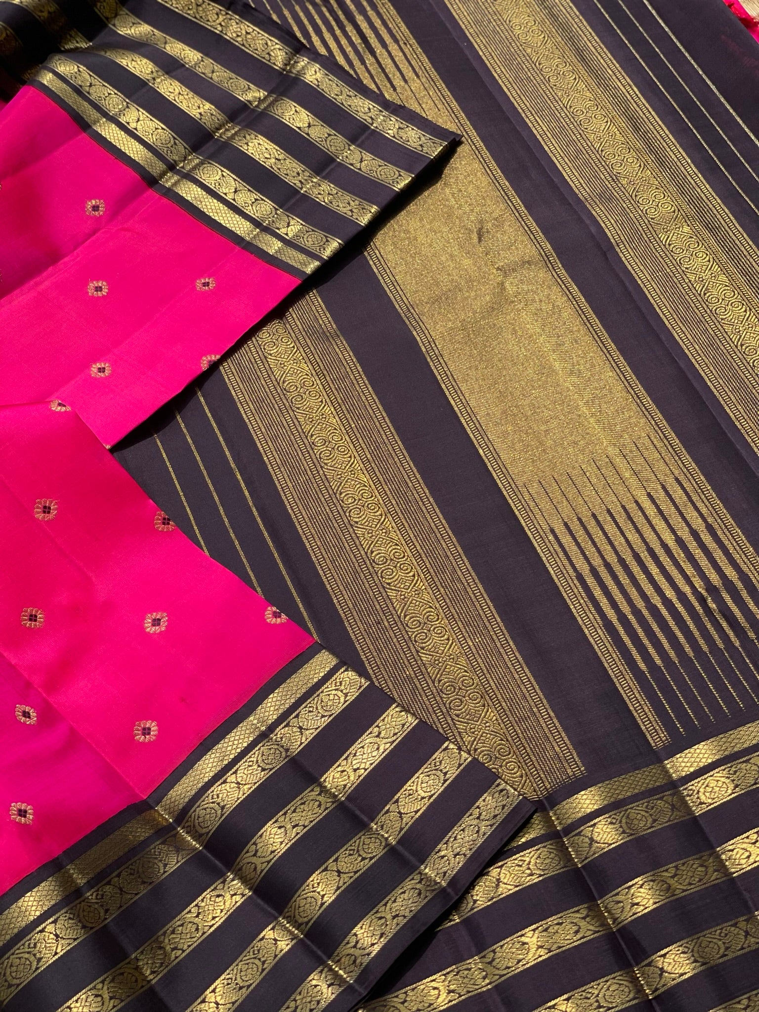 Revival Vintage Korvai Kanchi Silk Saree