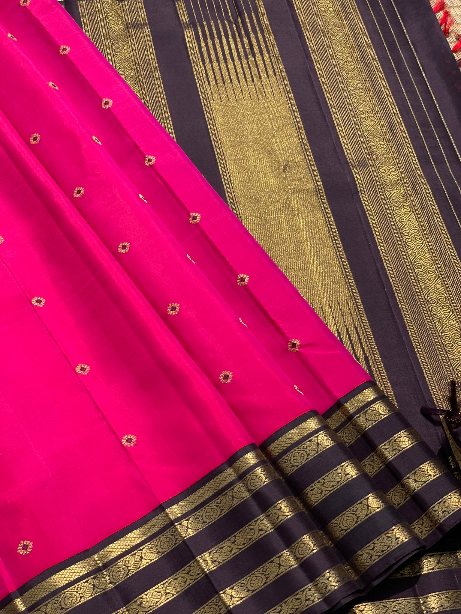 Revival Vintage Korvai Kanchi Silk Saree