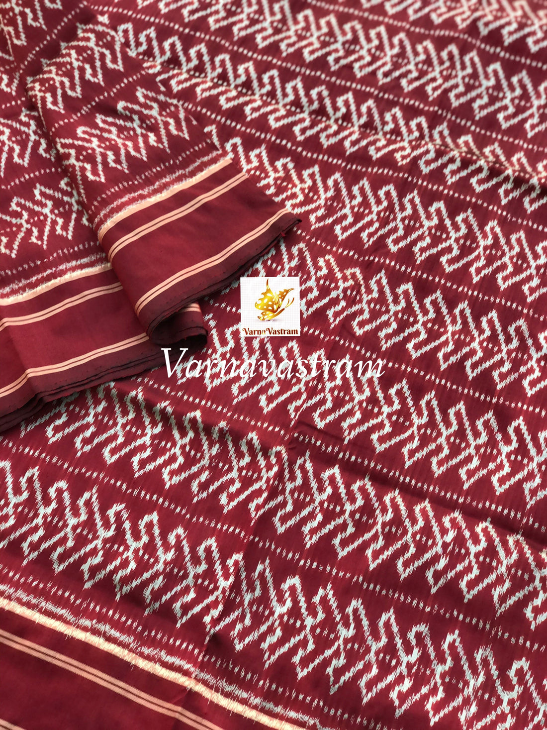 Premium Exclusive Contemporary Silk Ikkat Saree