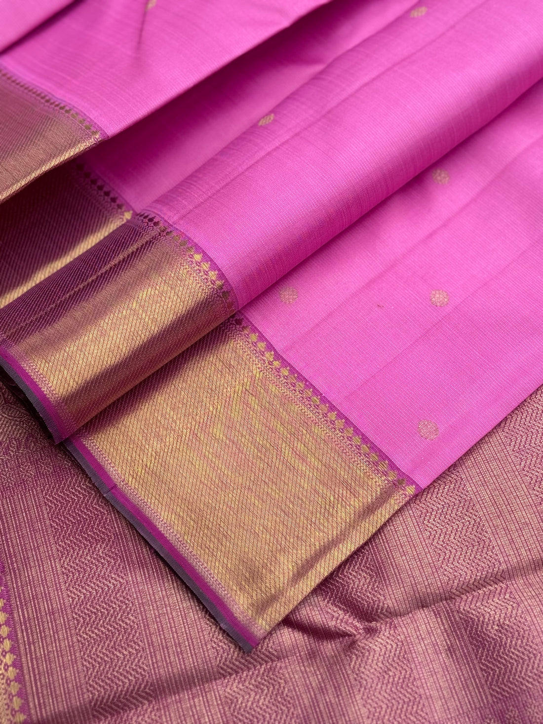 Lilac Heirloom Vairaoosi Kanchivaram Silk Saree