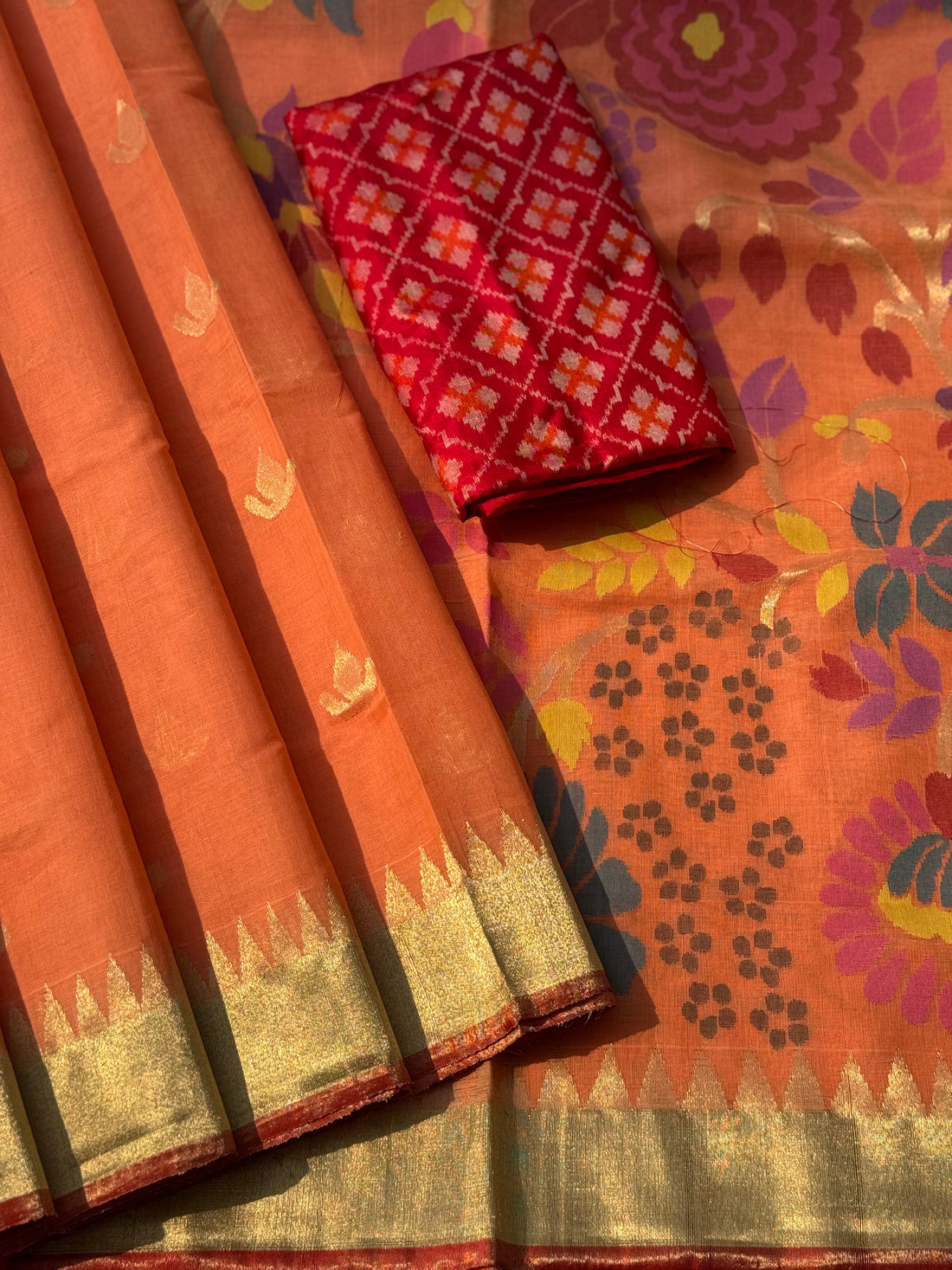 Client payment link - A subtle elegant ponduru Khadhi handspun with jamdani weave