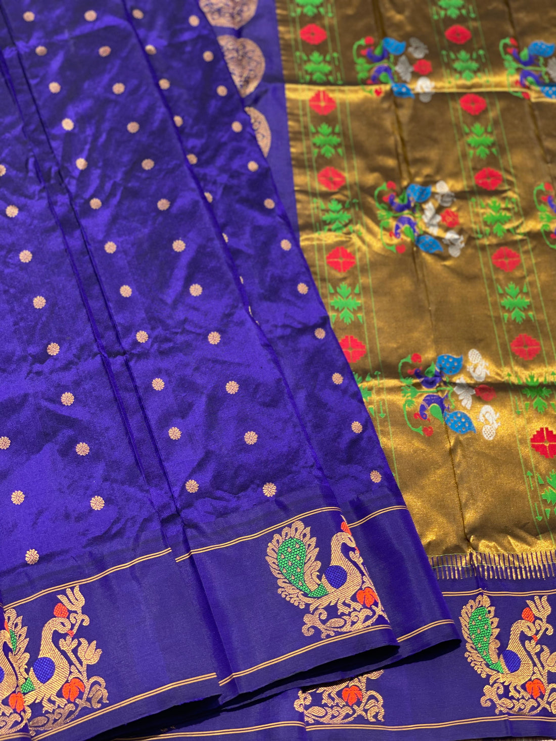 Gadwal Paithani Silk Saree